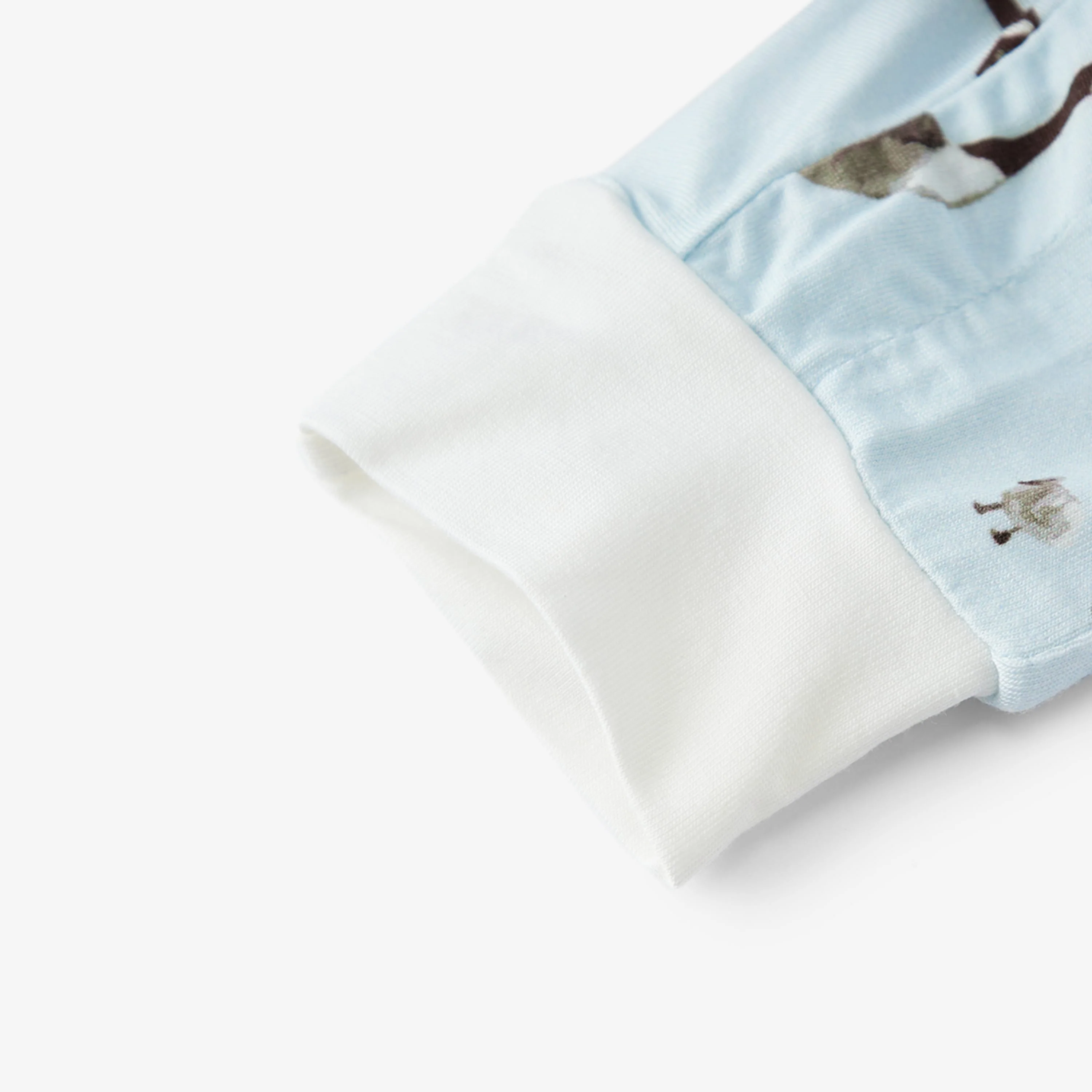 Milkbarn Goose Luxe Stretch Zipper Pajama - Image 3