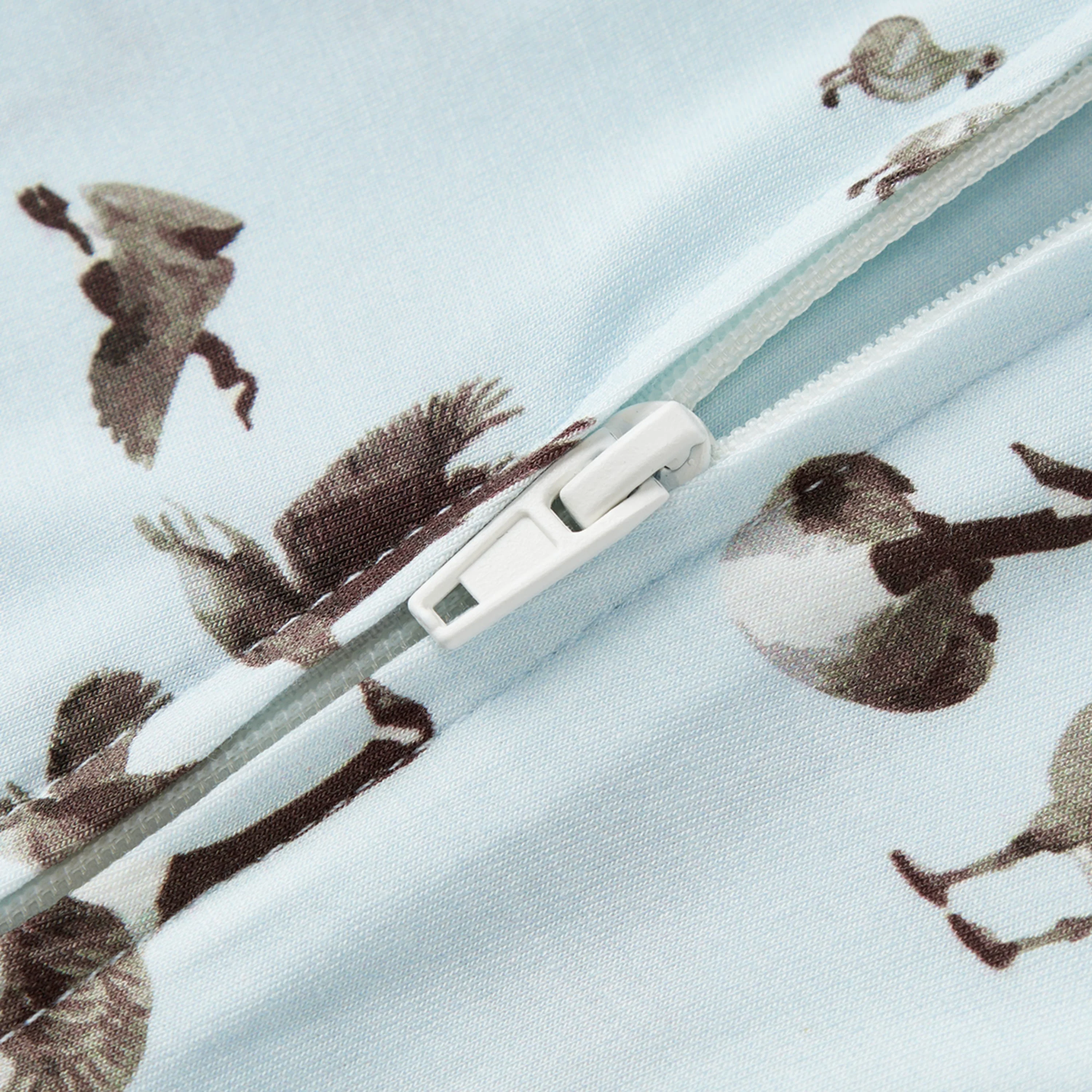 Milkbarn Goose Luxe Stretch Zipper Pajama - Image 5