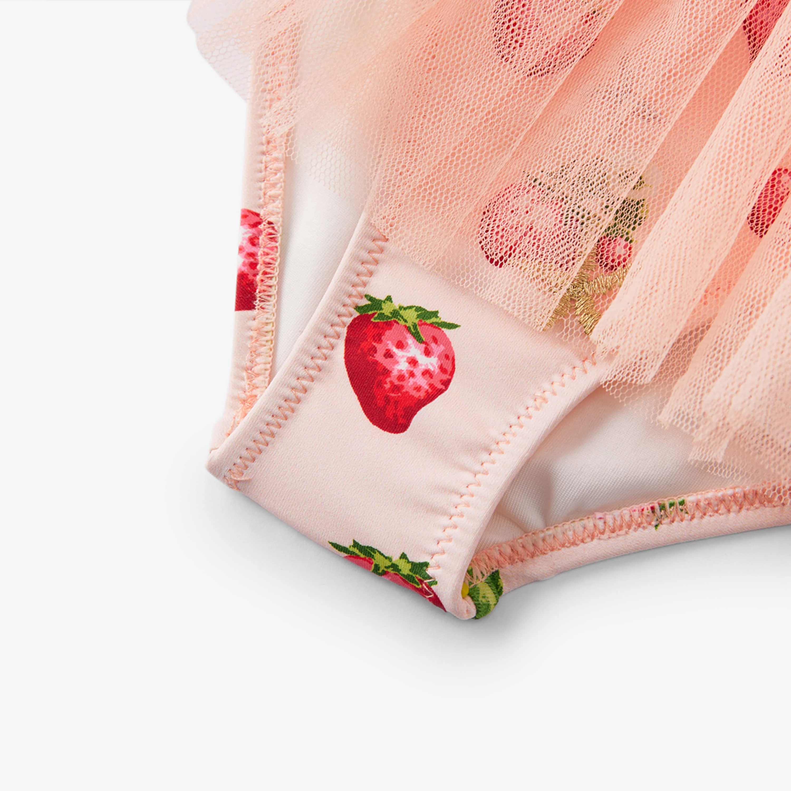 Milkbarn Strawberry Ballet Skirt Swimsuit - Image 4
