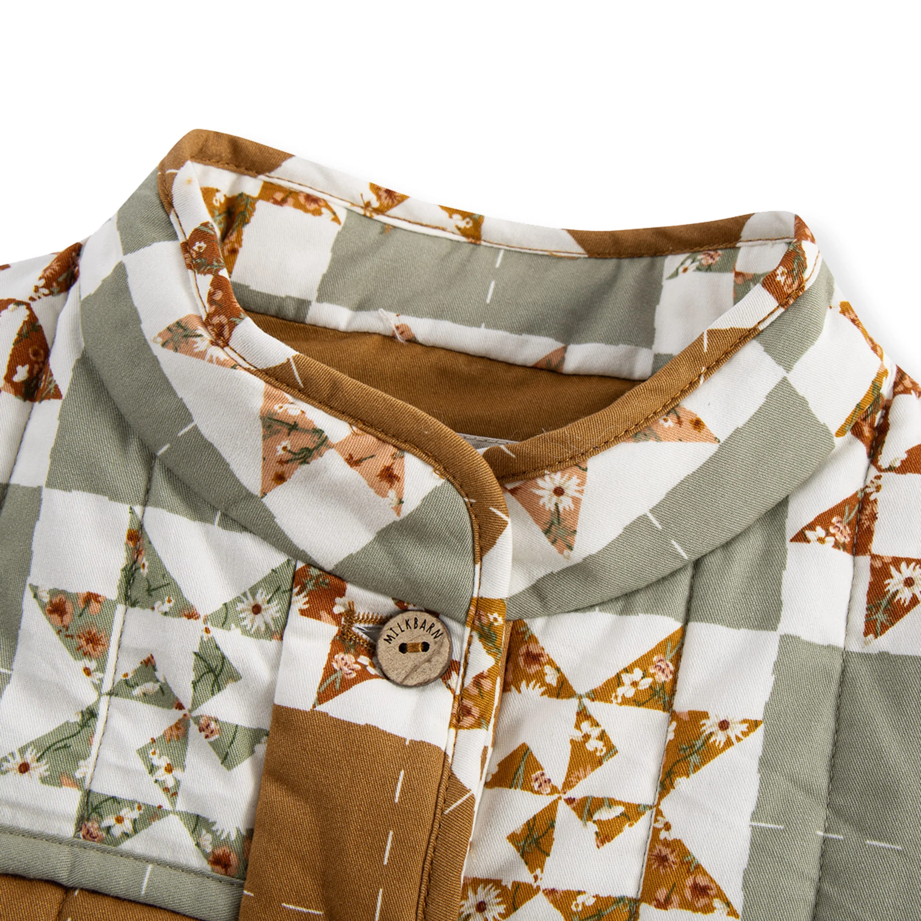 Milkbarn Quilt Quilted Vest - Image 3