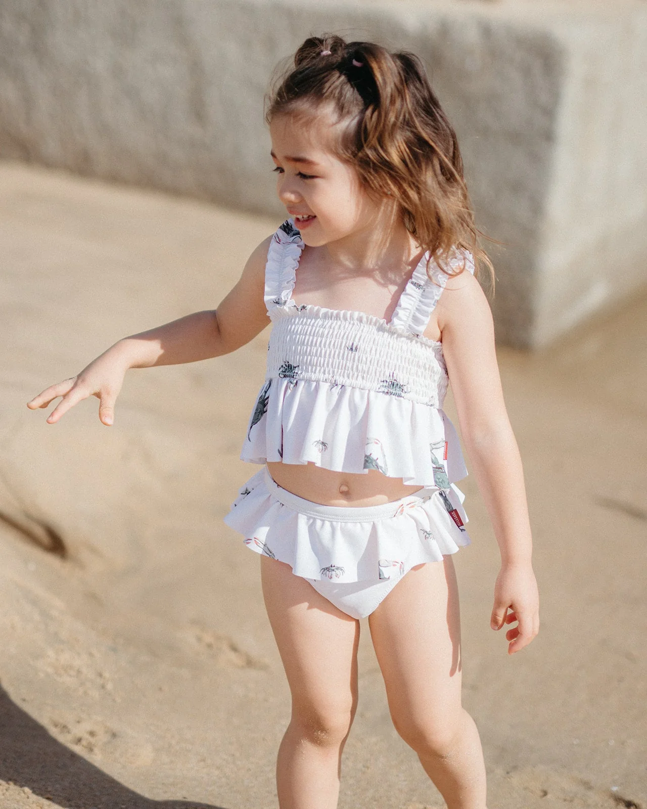 Milkbarn Seashells Ruffle Two Piece Swimsuit - Image 6
