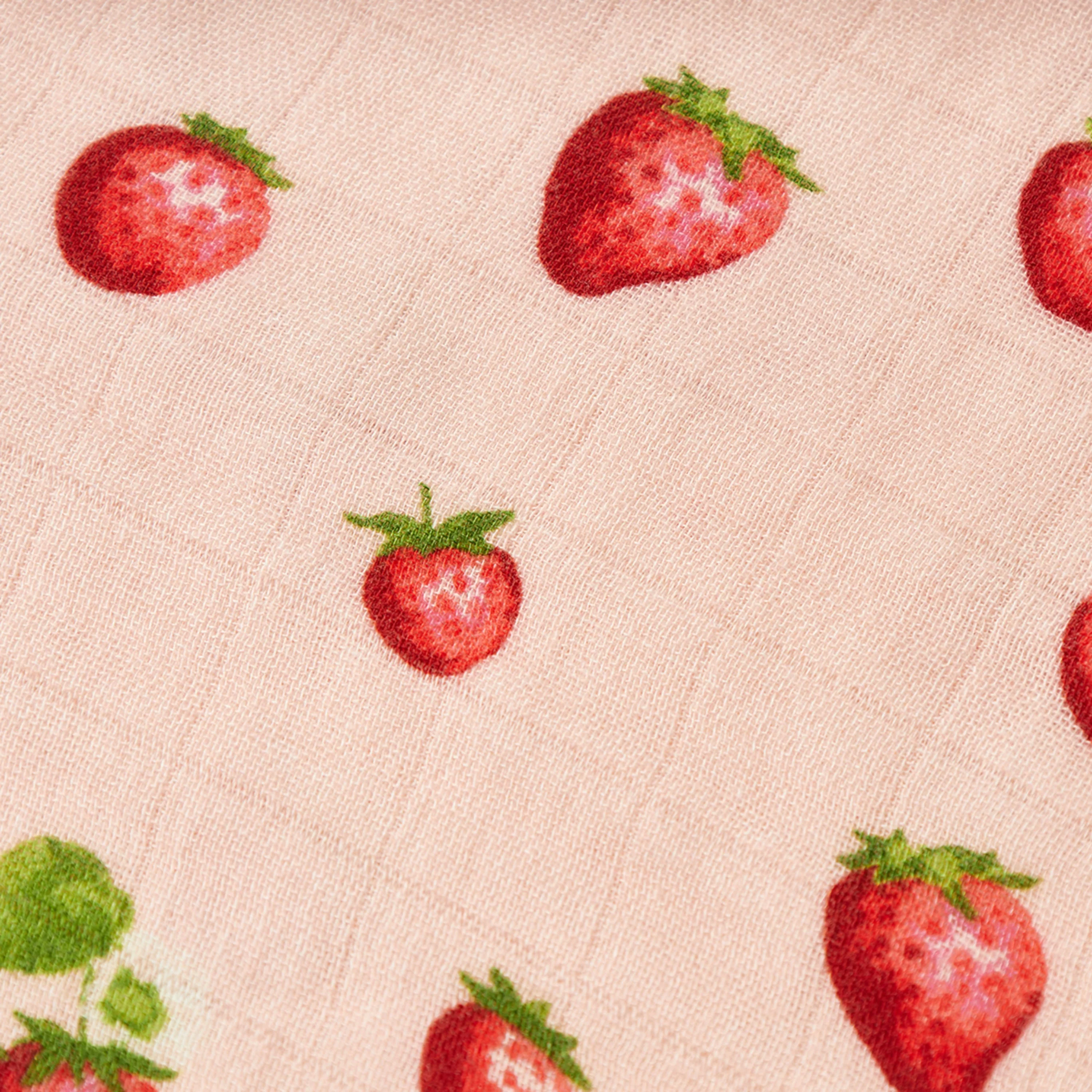 Milkbarn Strawberry Bamboo Big Lovey - Image 4
