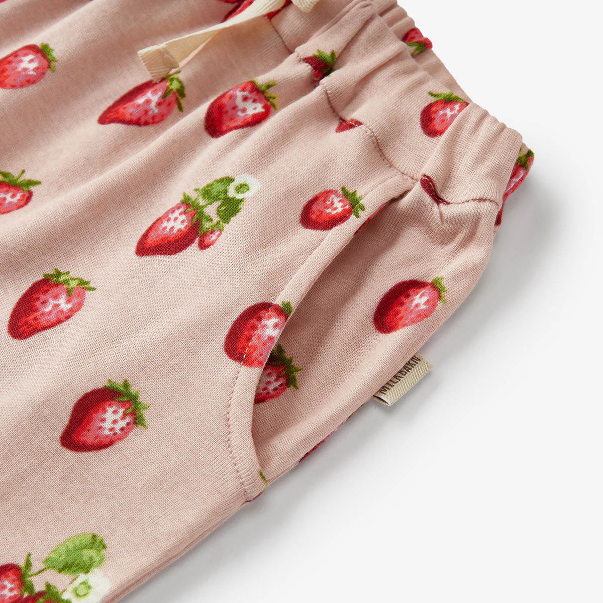 Milkbarn Strawberry Organic Cotton Jogger Pants - Image 5