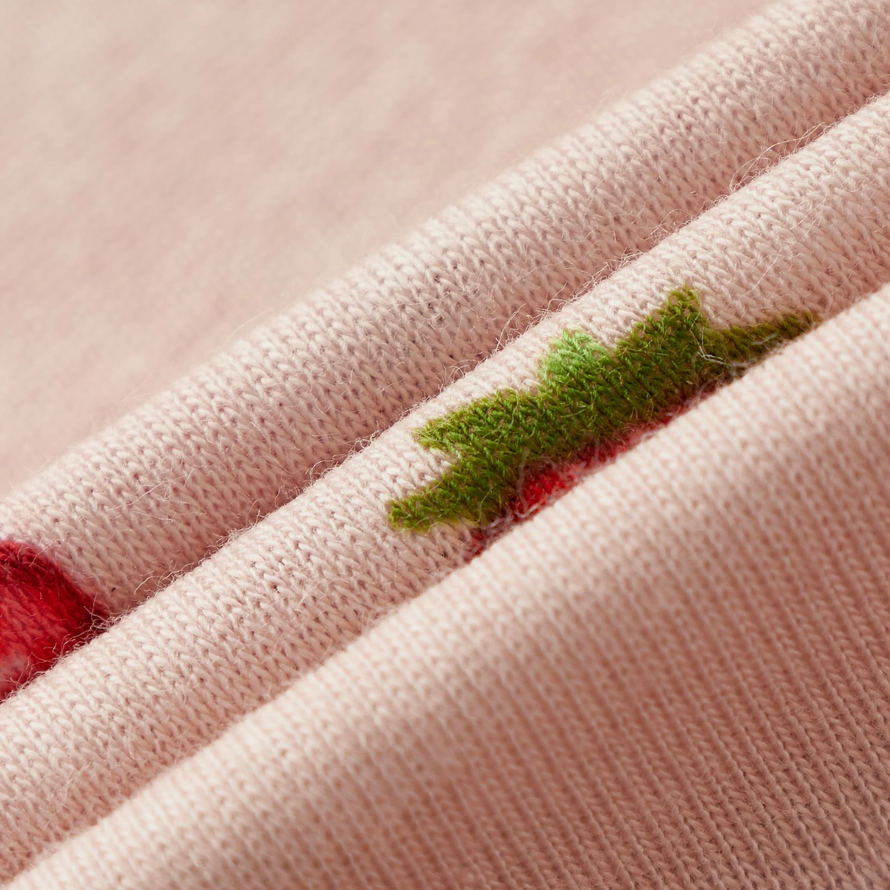 Milkbarn Strawberry Organic Cotton Long Sleeve One Piece - Image 7