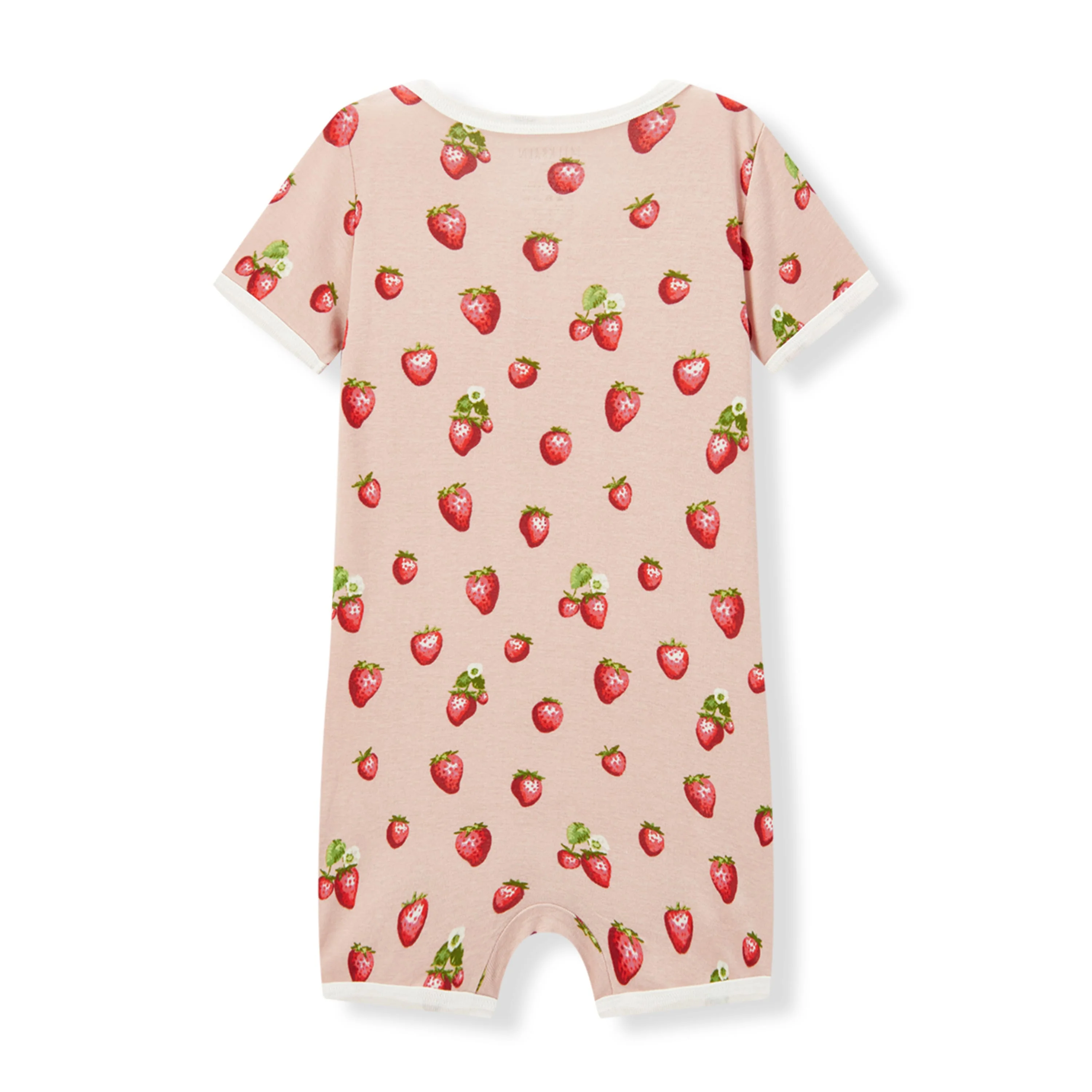 Milkbarn Strawberry Organic Cotton Shortall - Image 2