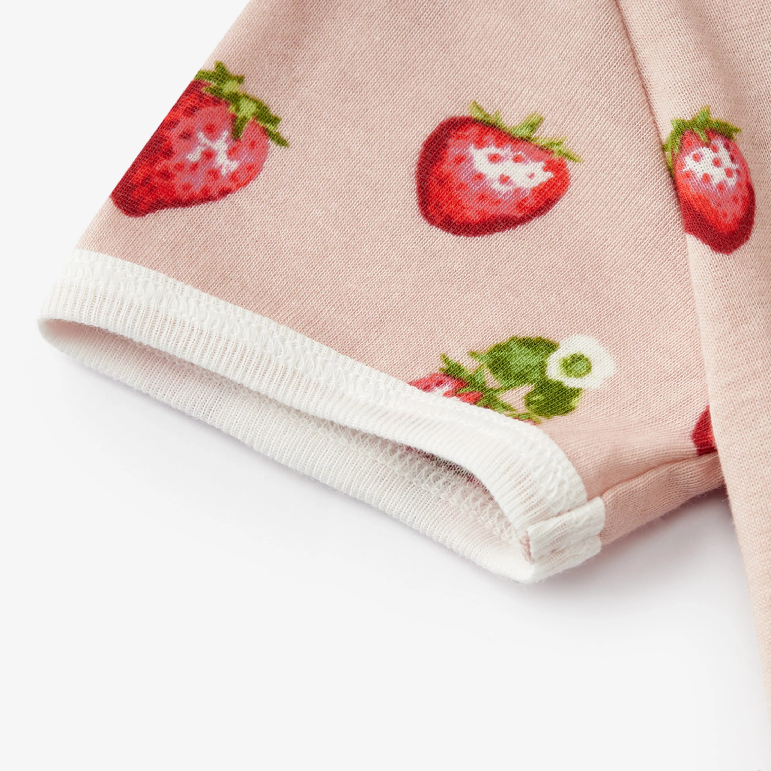 Milkbarn Strawberry Organic Cotton Shortall - Image 5