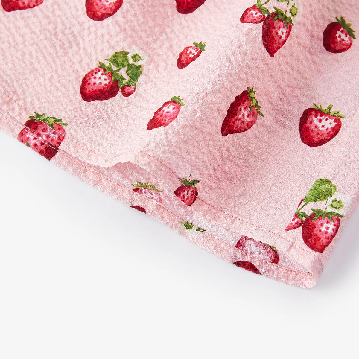 Milkbarn Strawberry Ruffle Collar Dress - Image 6