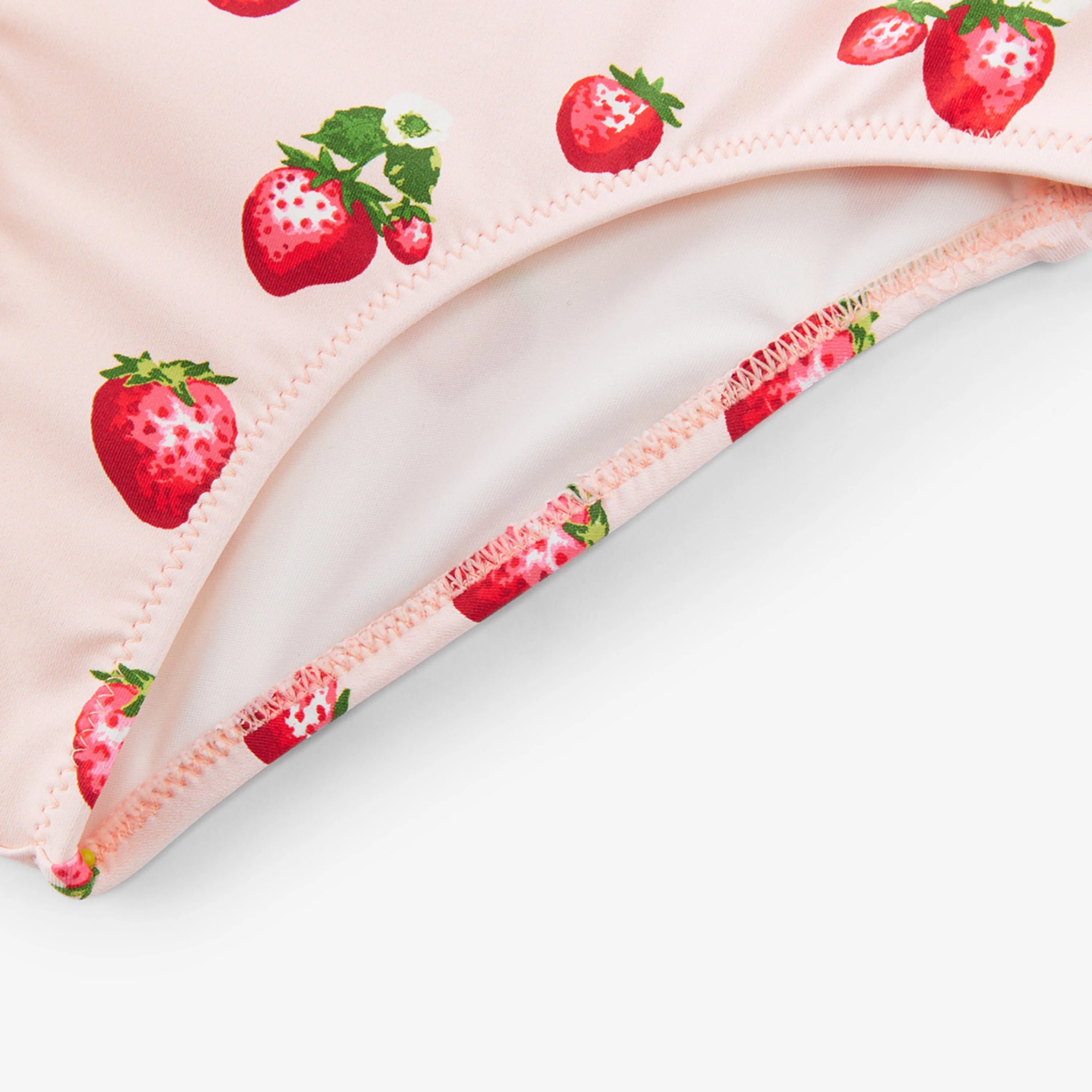 Milkbarn Strawberry Ruffle Square Neck Swimsuit - Image 5