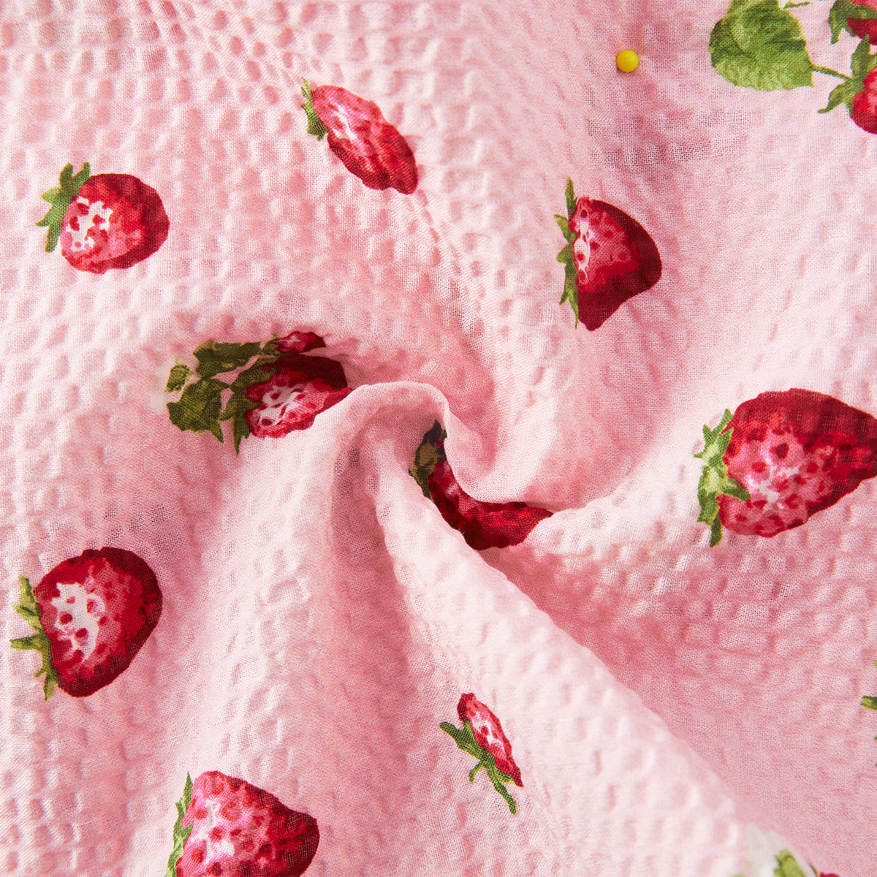 Milkbarn Strawberry Ruffle Tank and Pant Set - Image 10