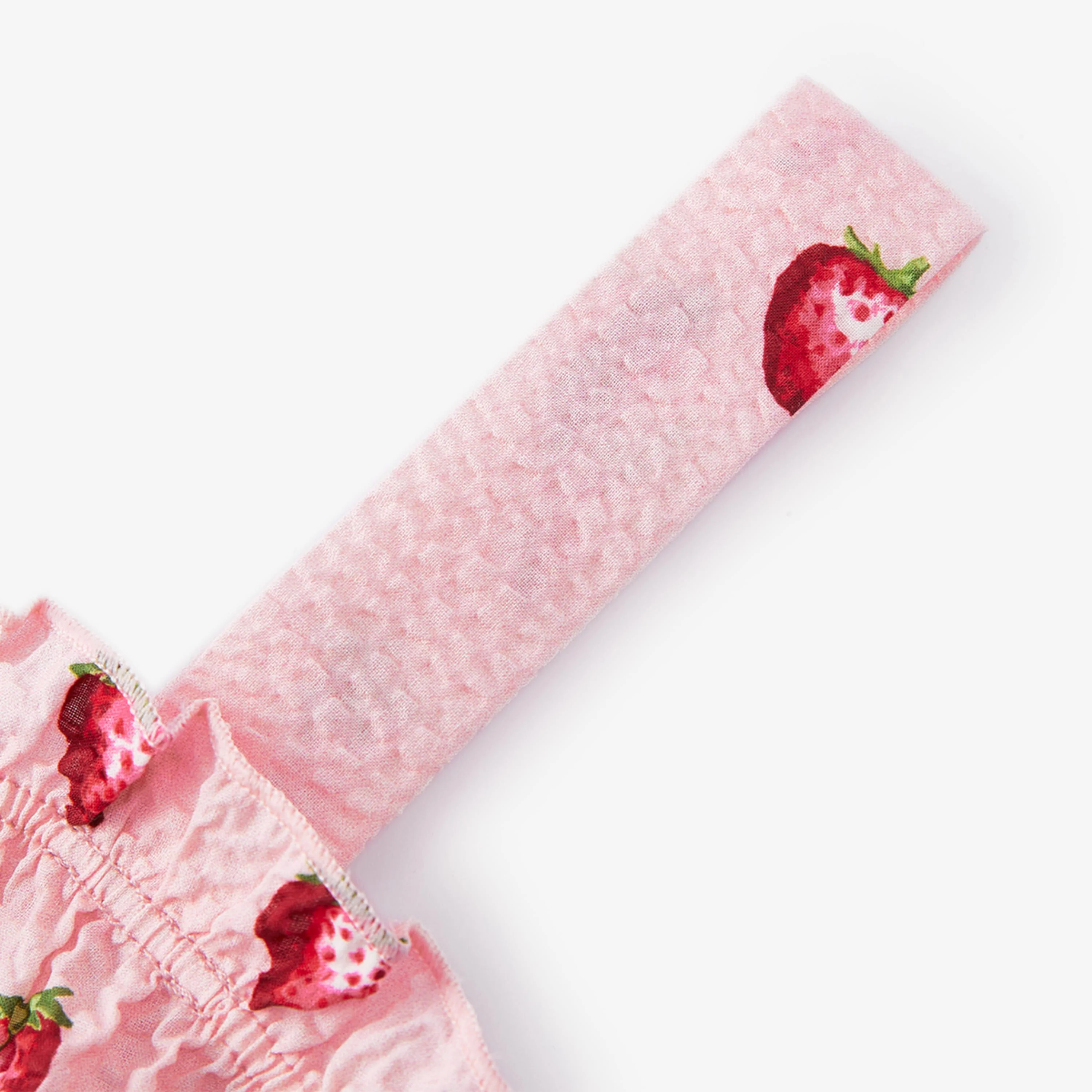 Milkbarn Strawberry Ruffle Tank and Pant Set - Image 4