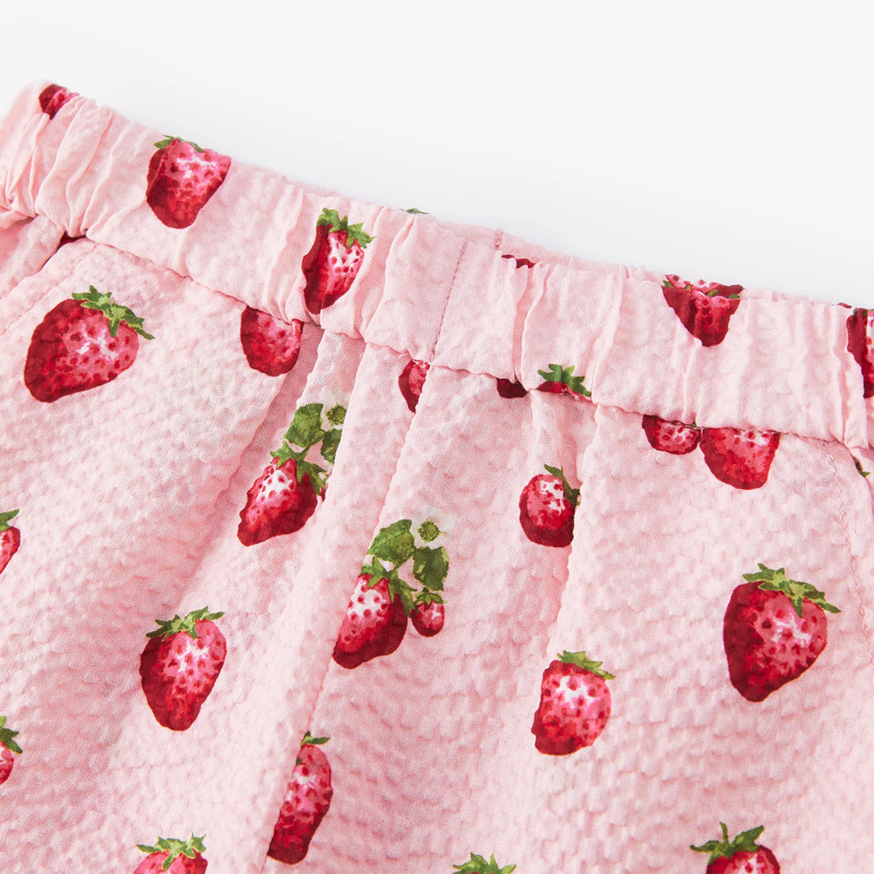 Milkbarn Strawberry Ruffle Tank and Pant Set - Image 7