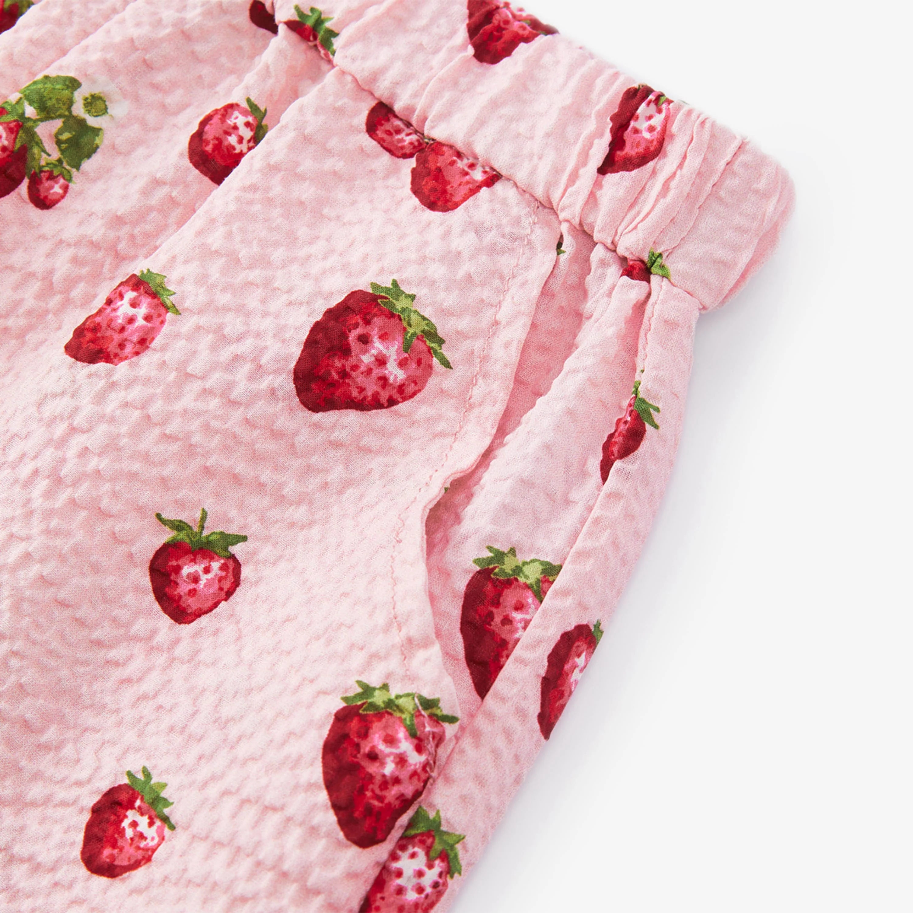 Milkbarn Strawberry Ruffle Tank and Pant Set - Image 8
