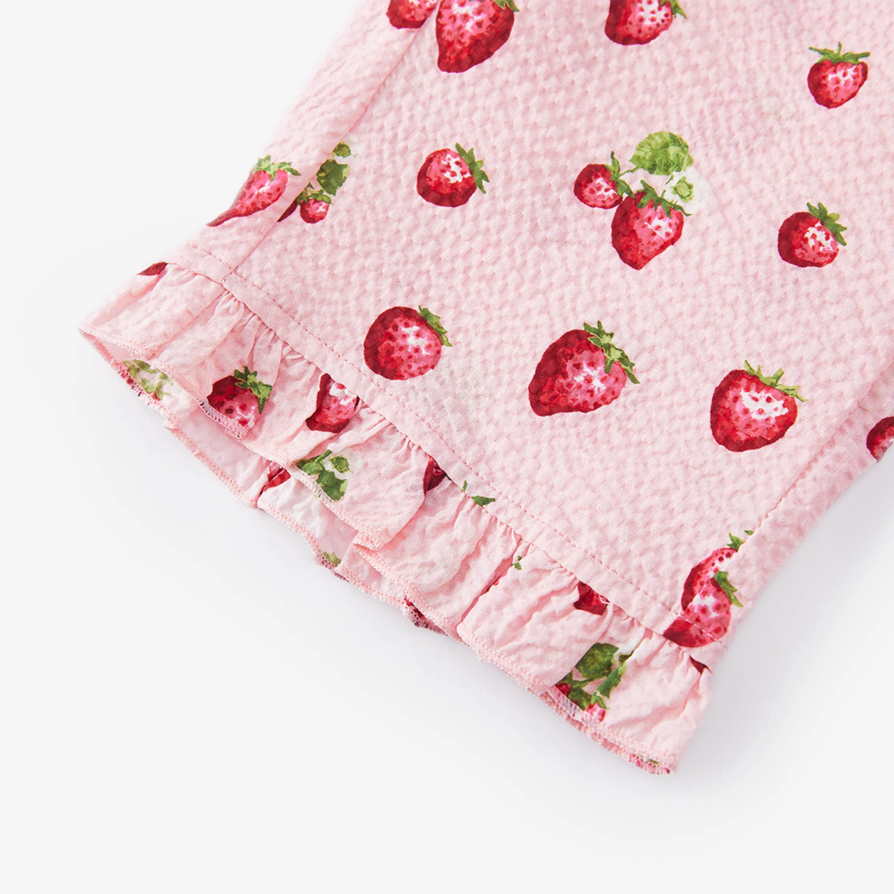 Milkbarn Strawberry Ruffle Tank and Pant Set - Image 9