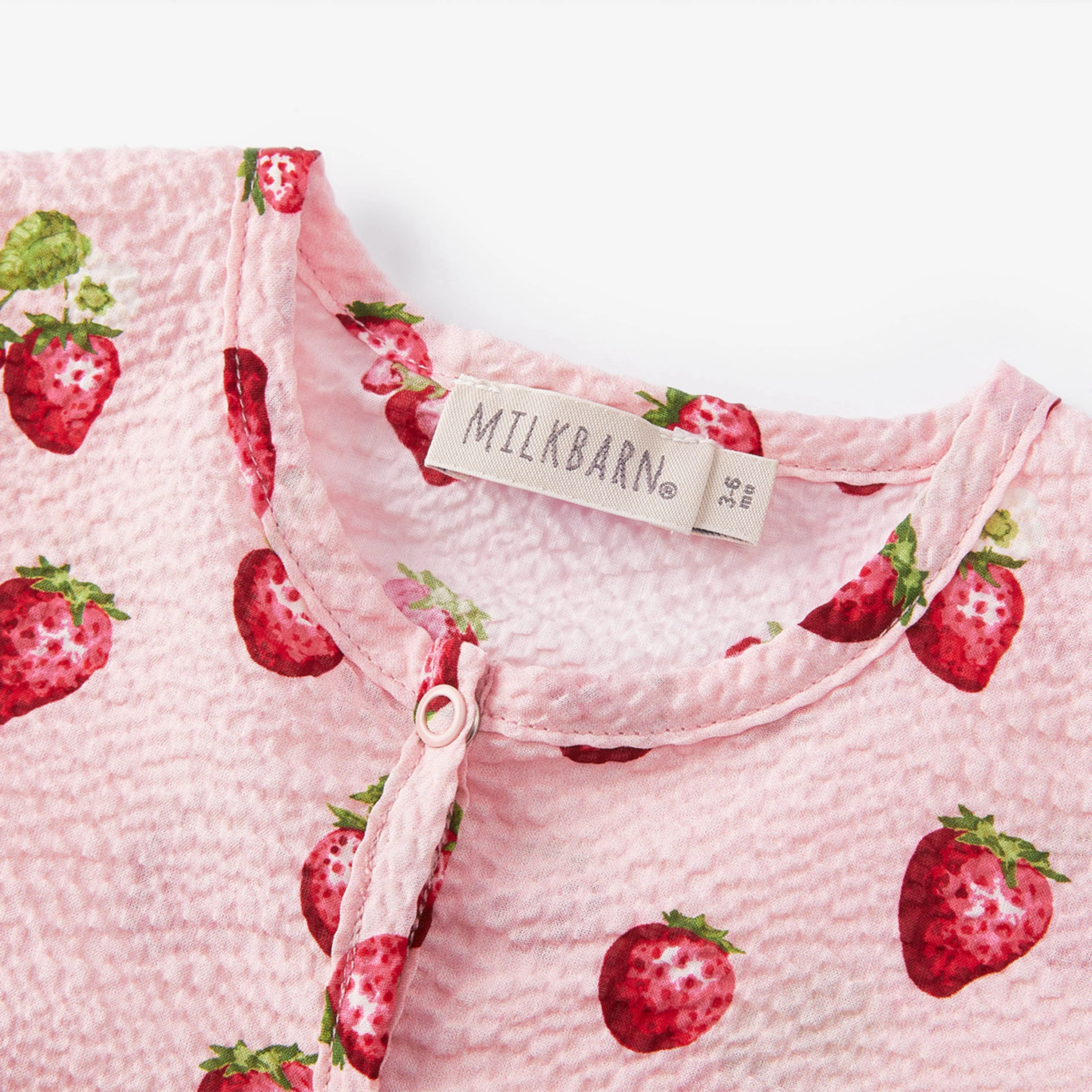 Milkbarn Strawberry Snap Shortall - Image 3