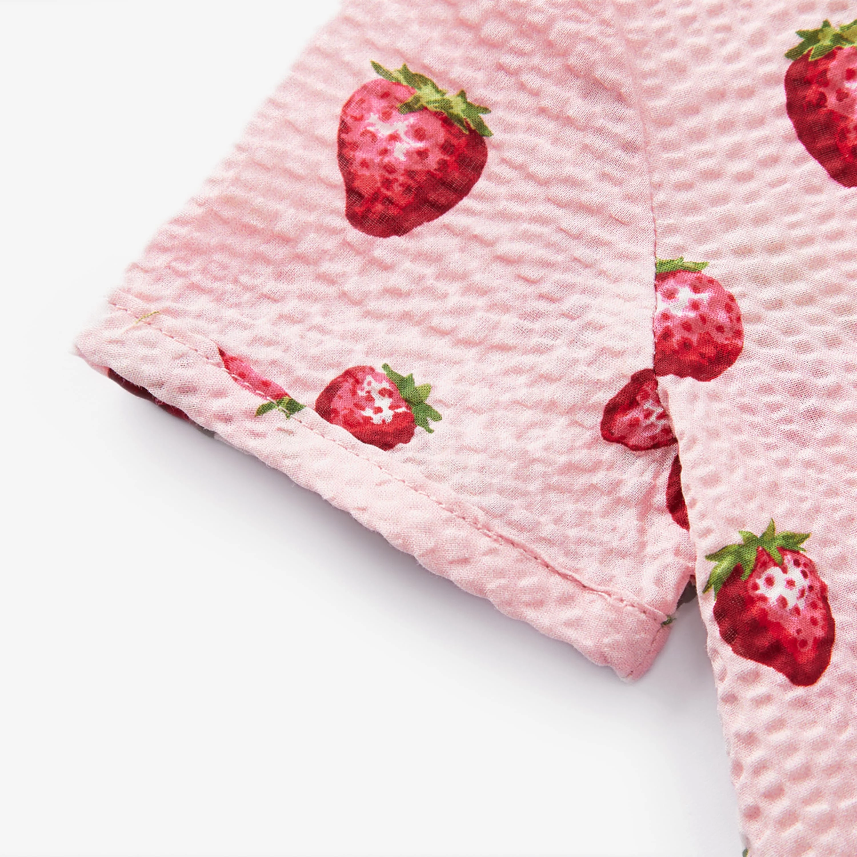 Milkbarn Strawberry Snap Shortall - Image 5