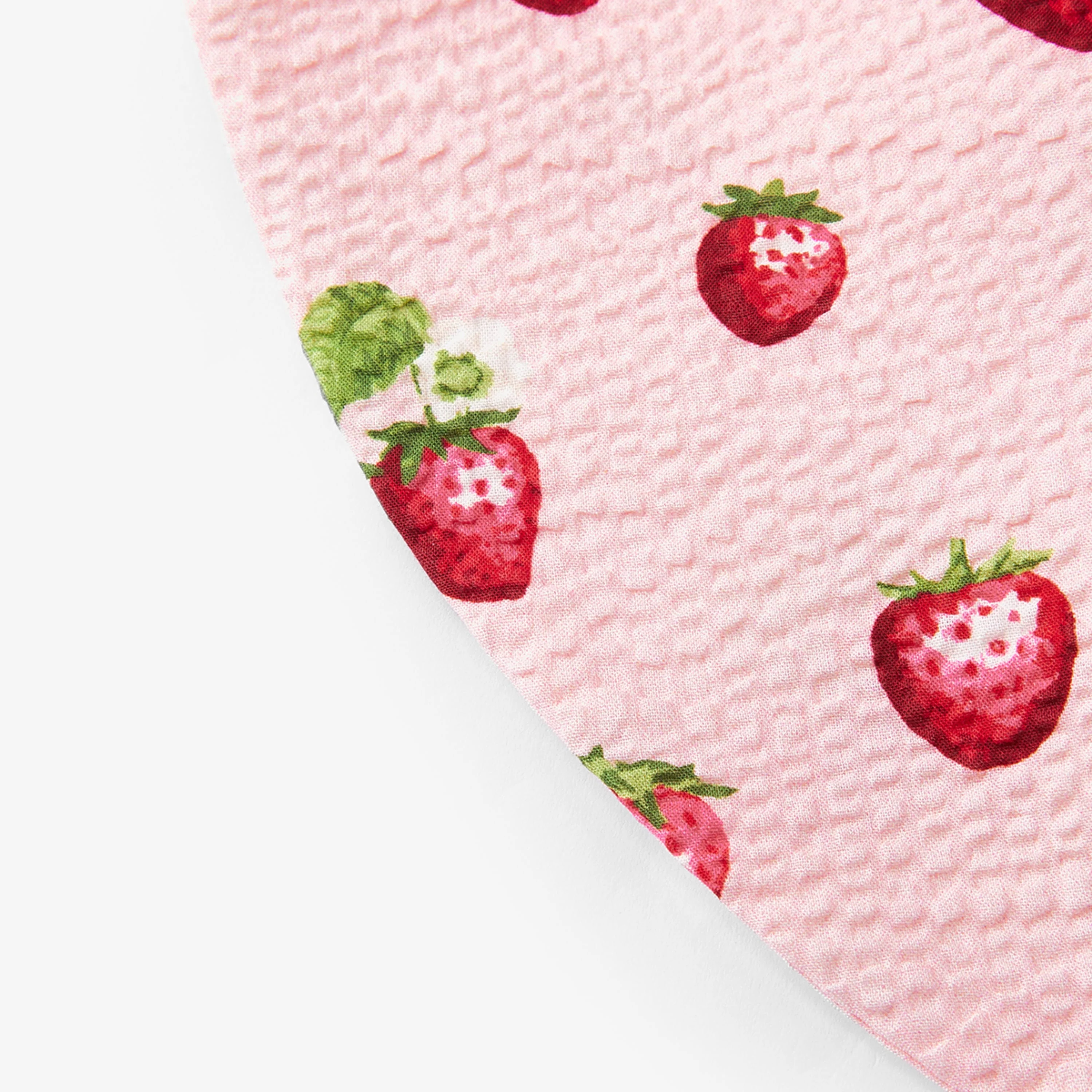 Milkbarn Strawberry Wide Brim Sun Bonnet - Image 3