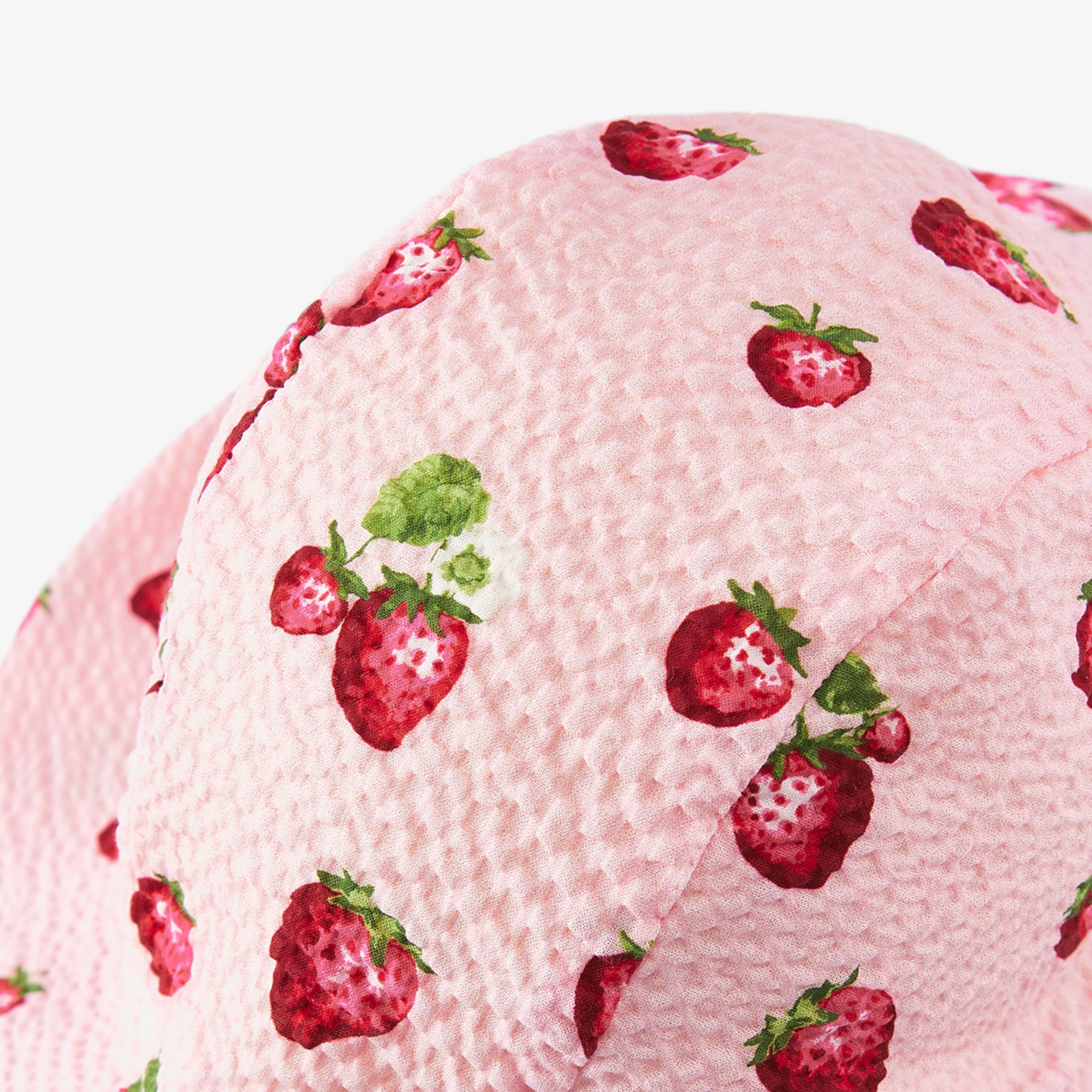Milkbarn Strawberry Wide Brim Sun Bonnet - Image 6