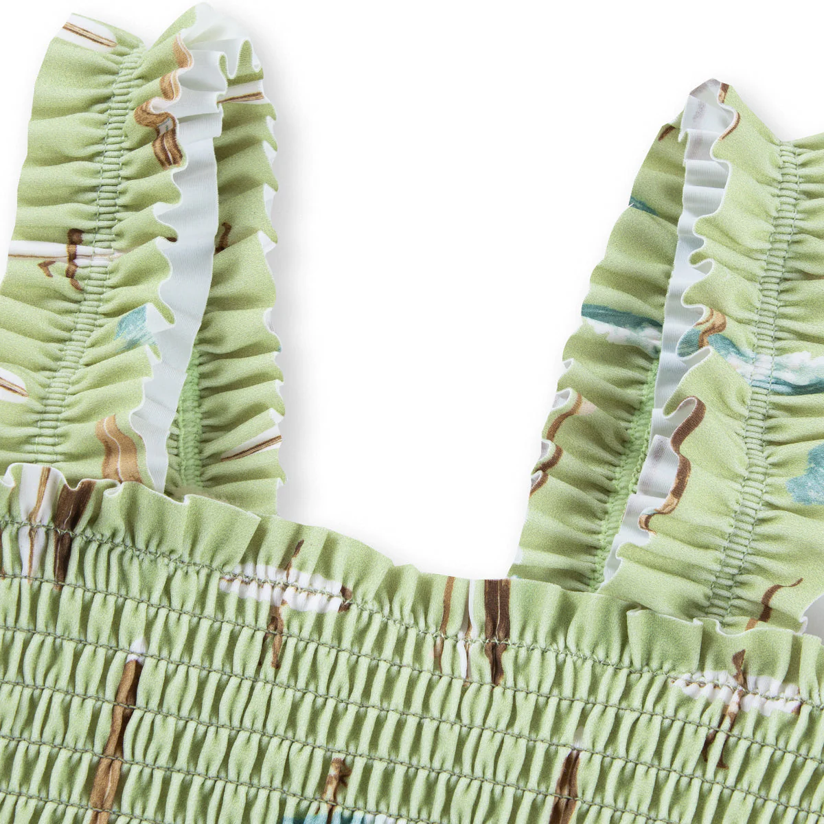 Milkbarn Summer Surf Ruffle Two Piece Swimsuit - Image 3