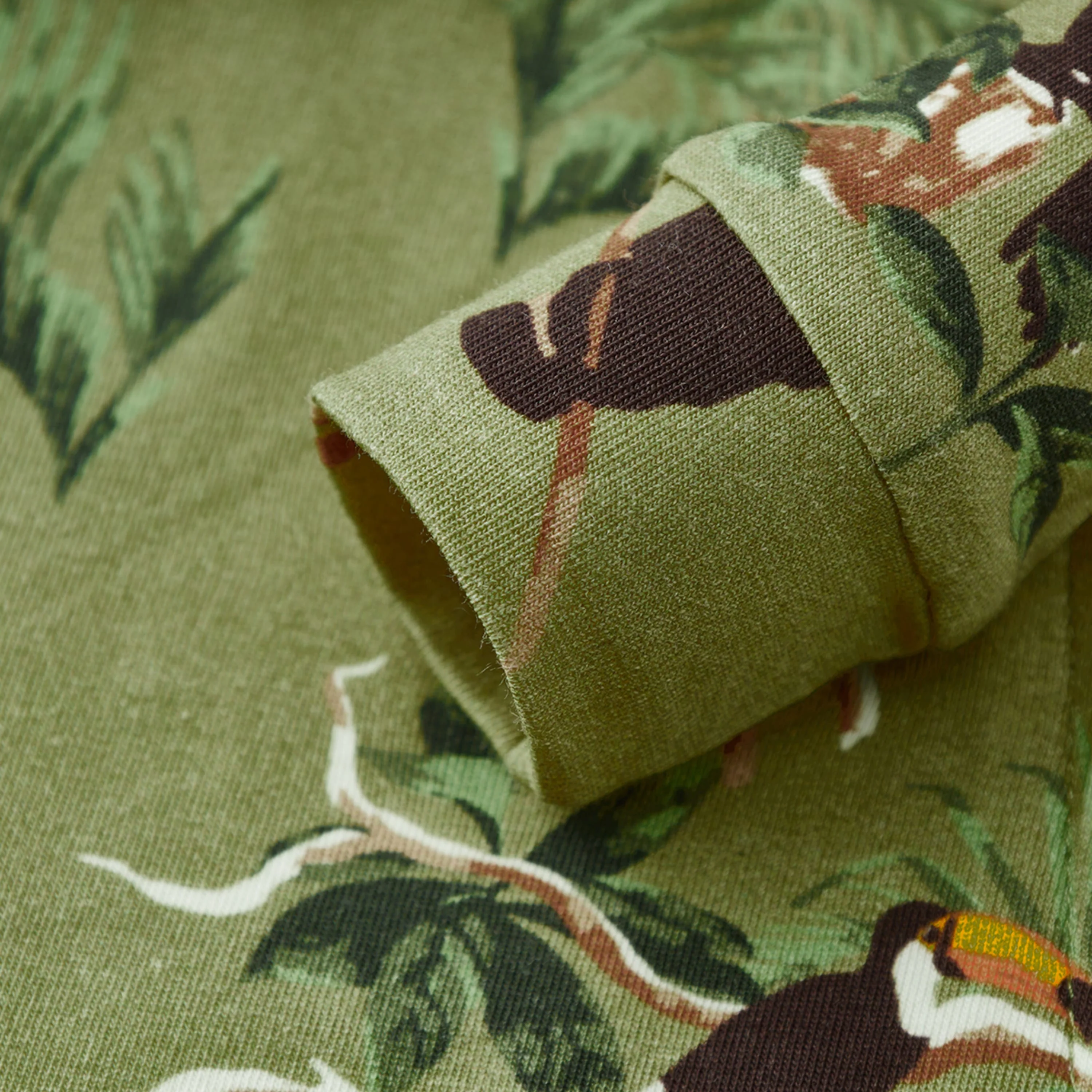 Milkbarn Toucan Cotton Stretch Zipper Pajama - Image 5