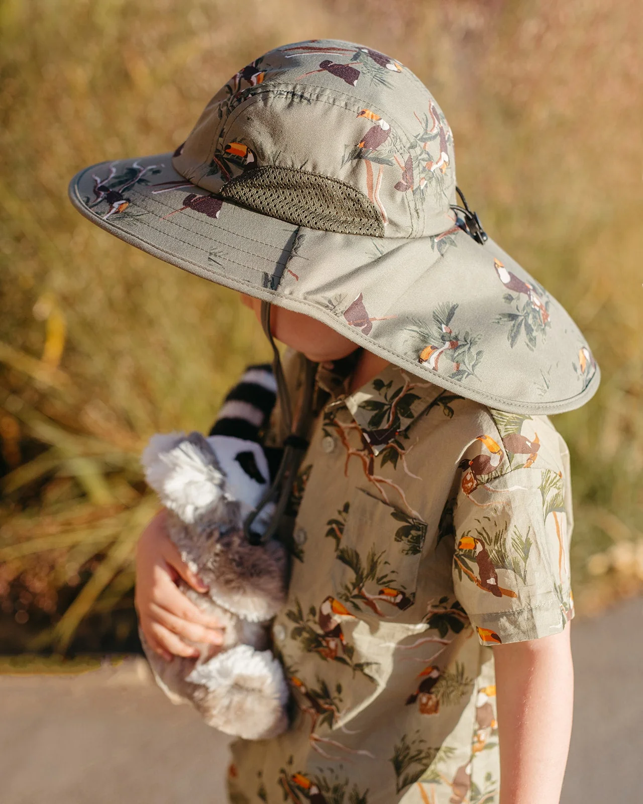 Milkbarn Toucan Sun Safety Play Hat - Image 14
