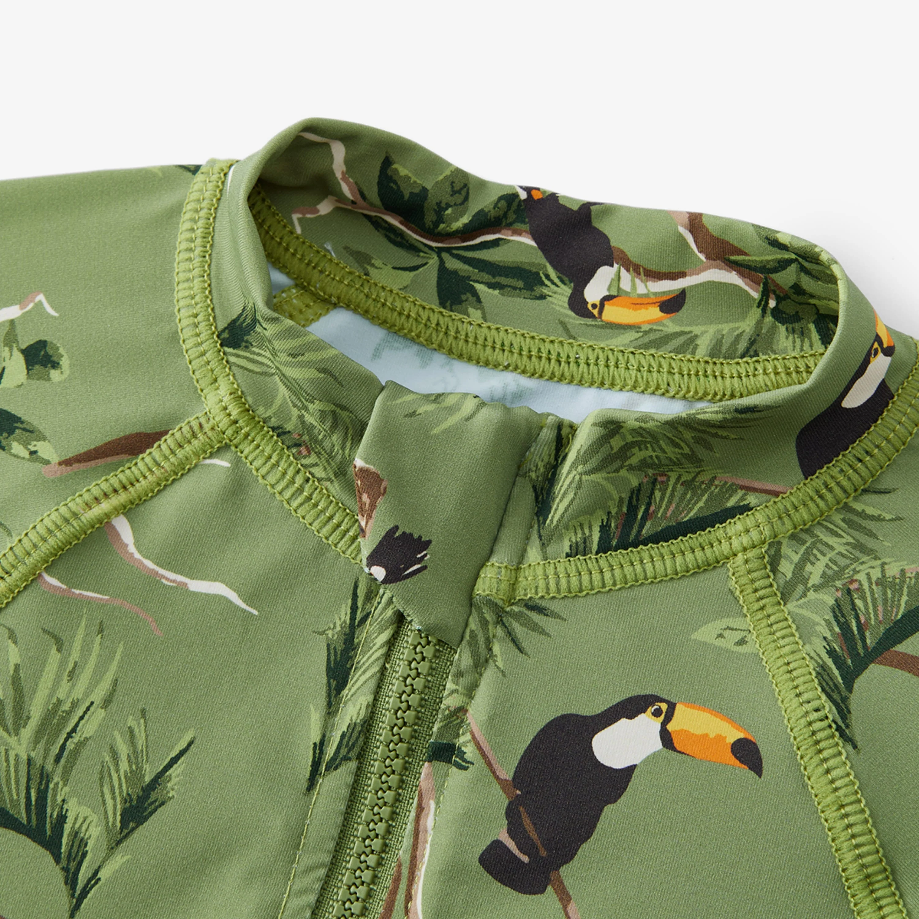Milkbarn Toucan Zipper Shortall Swimsuit - Image 3