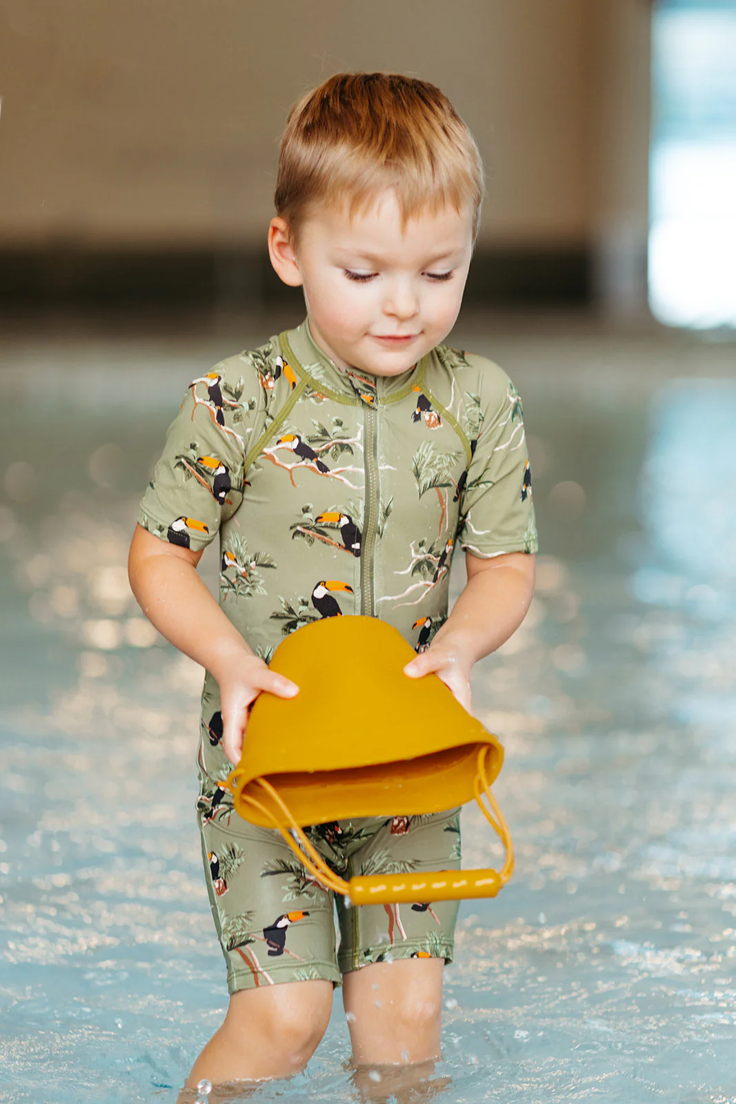 Milkbarn Toucan Zipper Shortall Swimsuit - Image 7