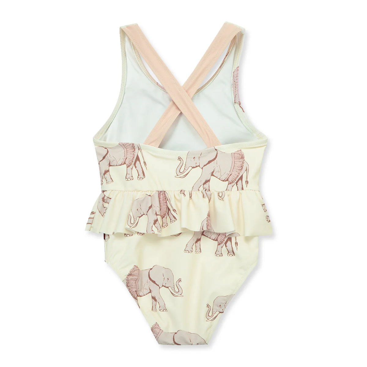 Milkbarn Tutu Elephant Ruffle Waist Suspender Swimsuit - Image 2