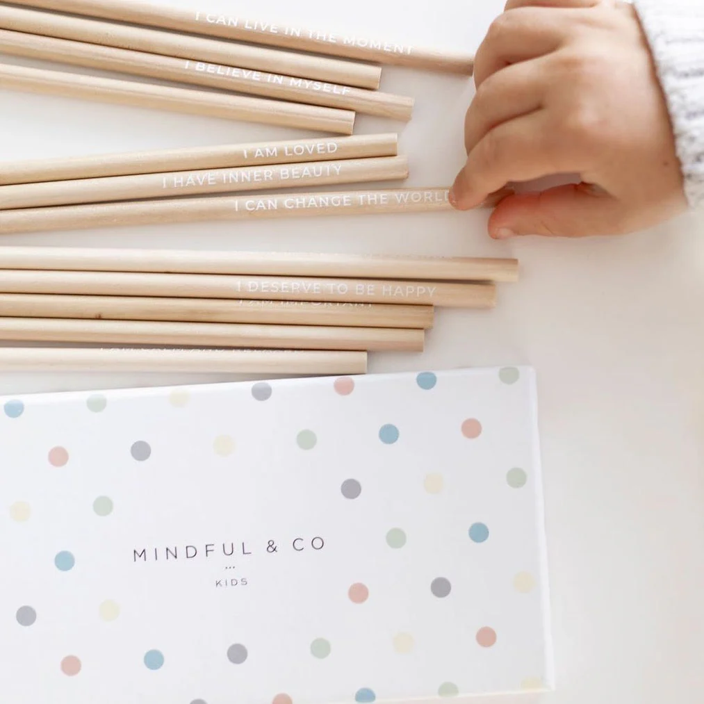 Mindful And Co AFFIRMATION COLOURING PENCILS - Image 5