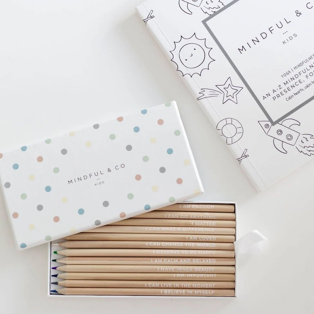 Mindful And Co AFFIRMATION COLOURING PENCILS - Image 6