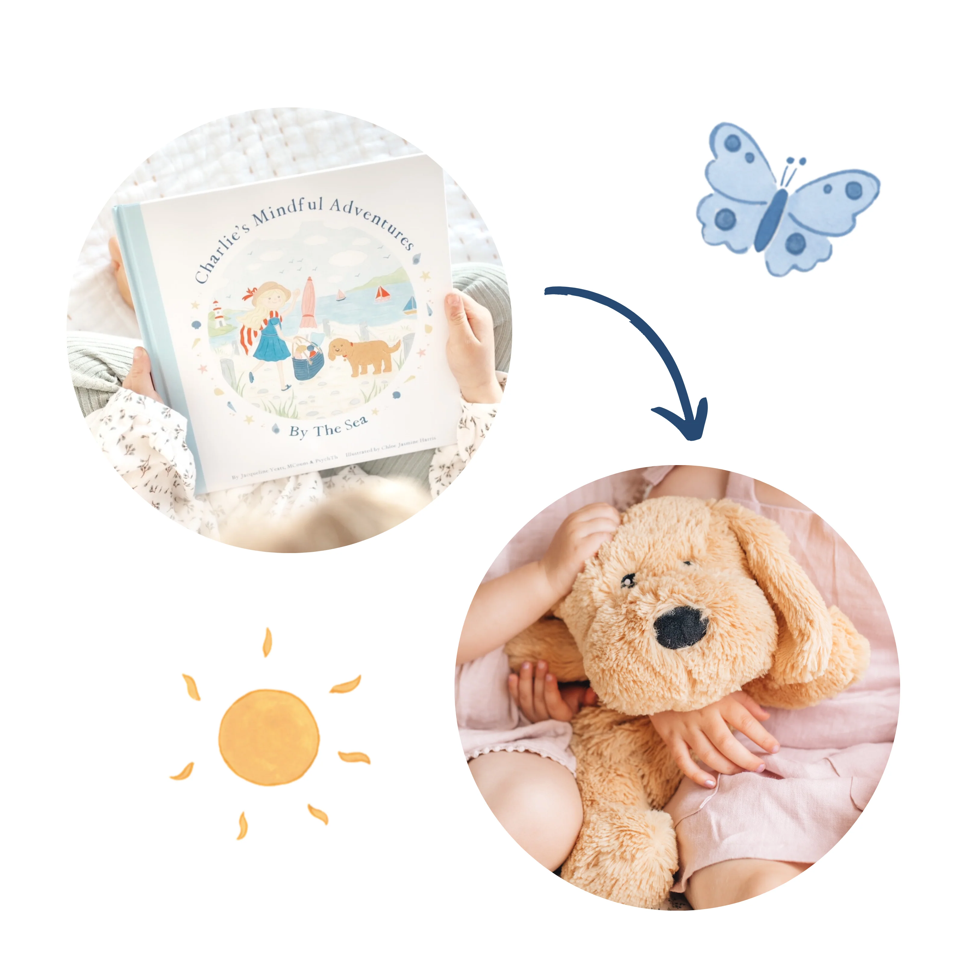 Mindful And Co Charlie The Weighted Puppy Dog - Image 3