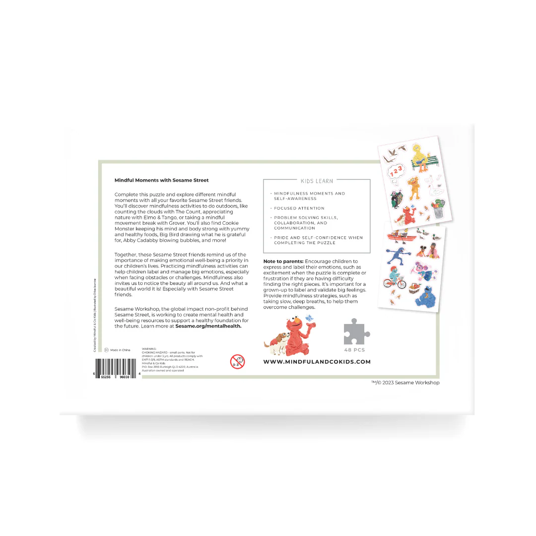 Mindful And Co Mindful Moments with Sesame Street Floor Puzzle - Image 3