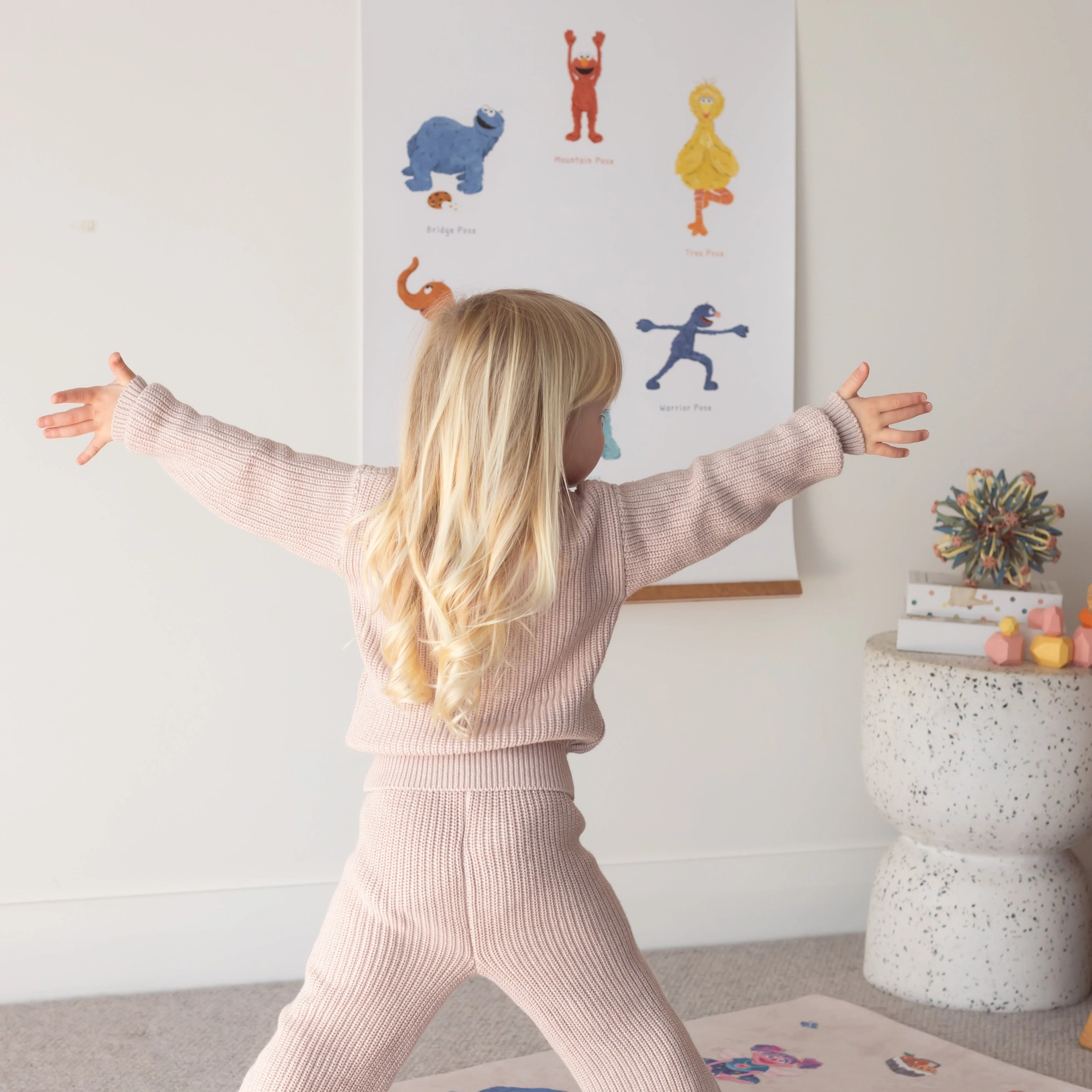 Mindful And Co Sesame Street Yoga print - Image 4