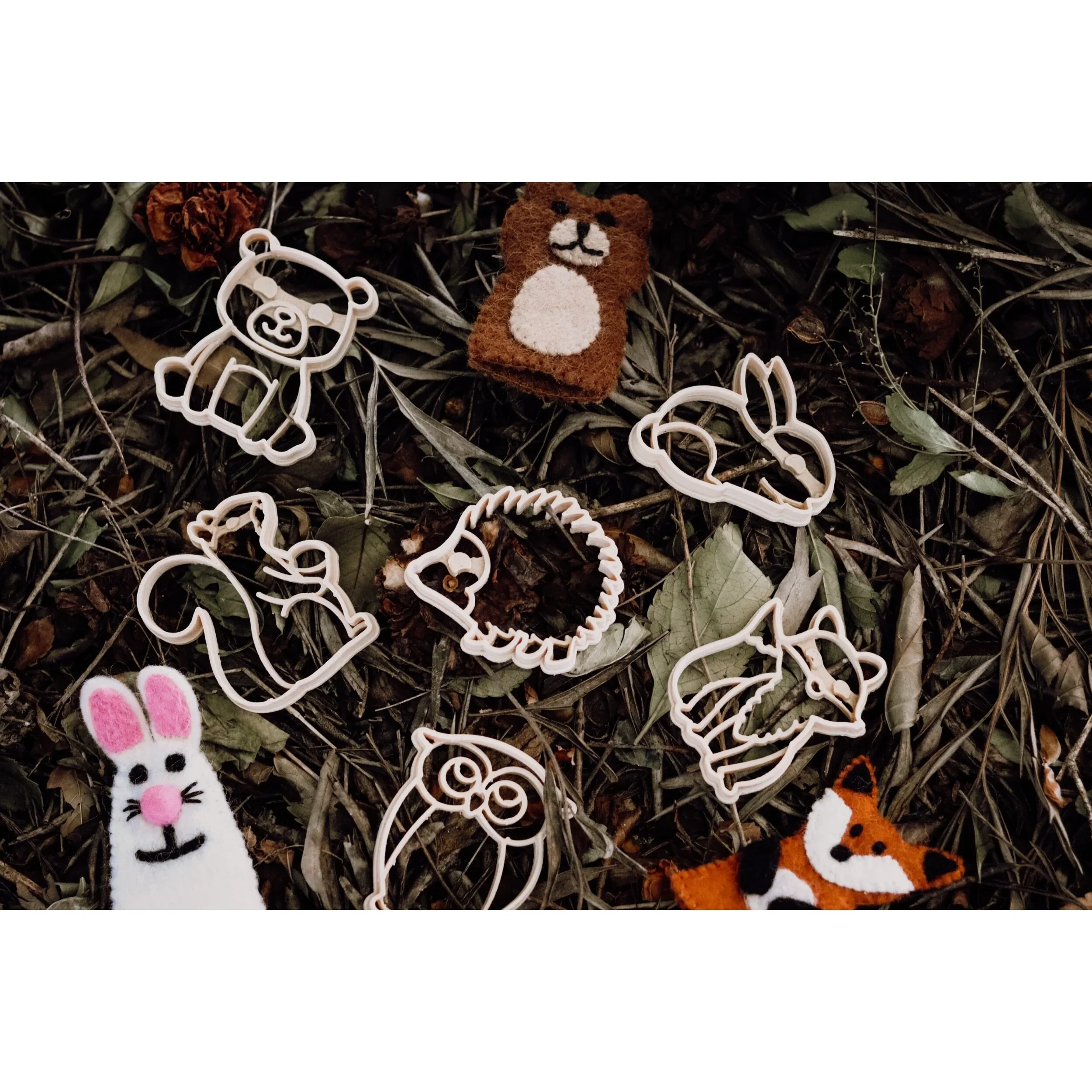 Mini Woodland Animals Eco Cutter Set (6 Pieces) - Image 3