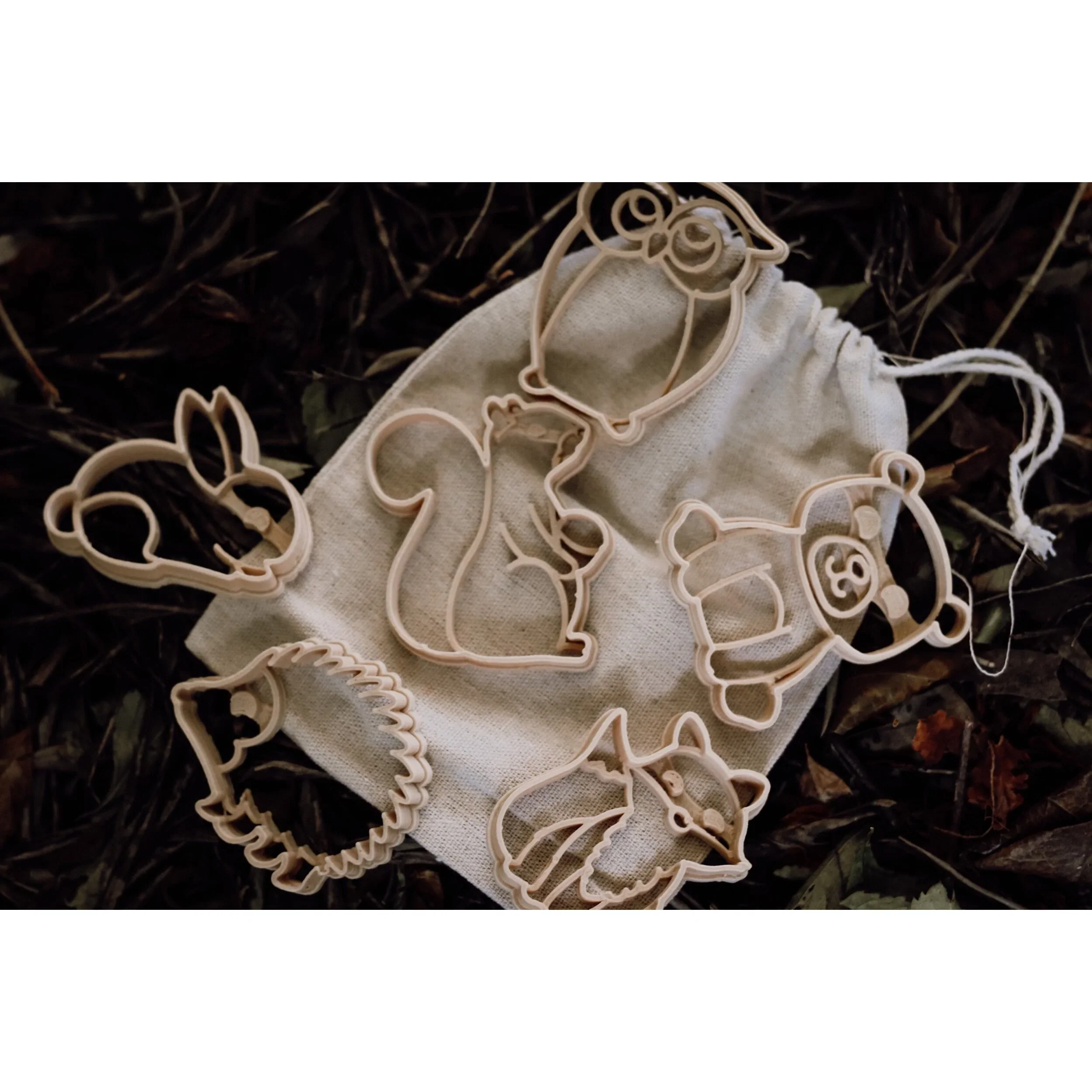 Mini Woodland Animals Eco Cutter Set (6 Pieces) - Image 4