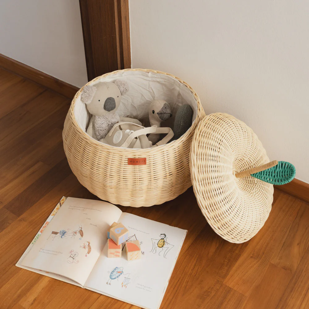 Momiji Apple Storage Basket - Natural - Image 4