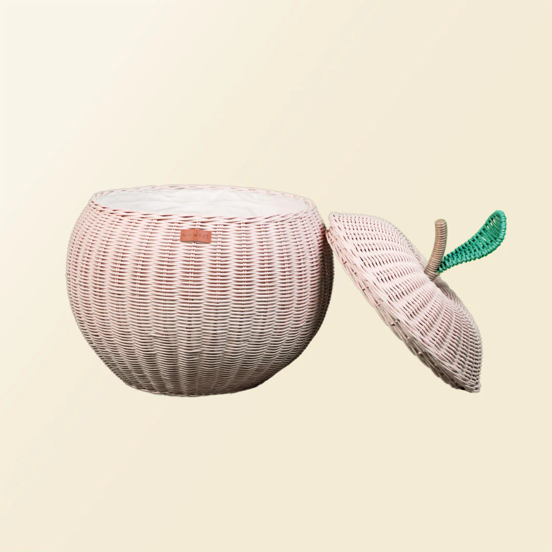 Momiji Apple Storage Basket - Pink - Image 10