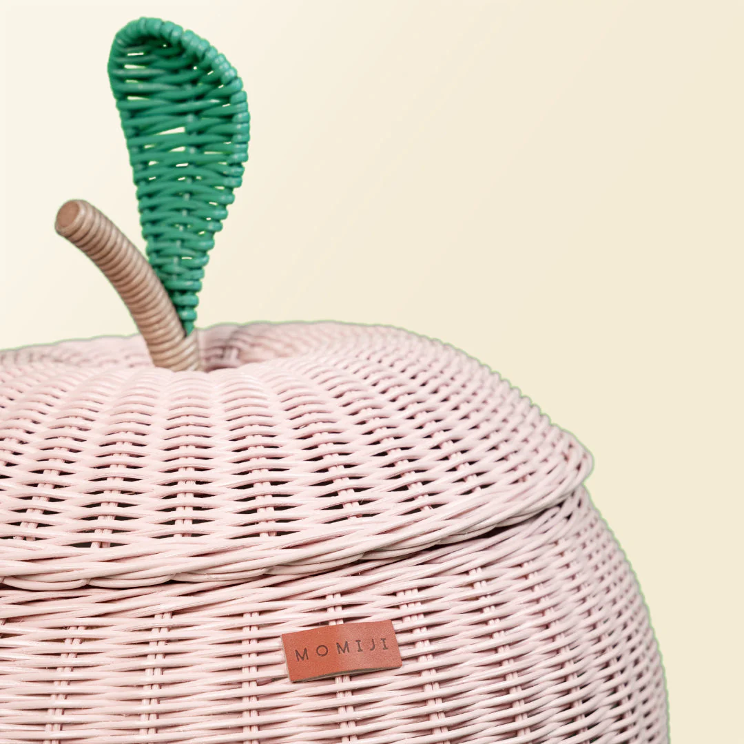 Momiji Apple Storage Basket - Pink - Image 11