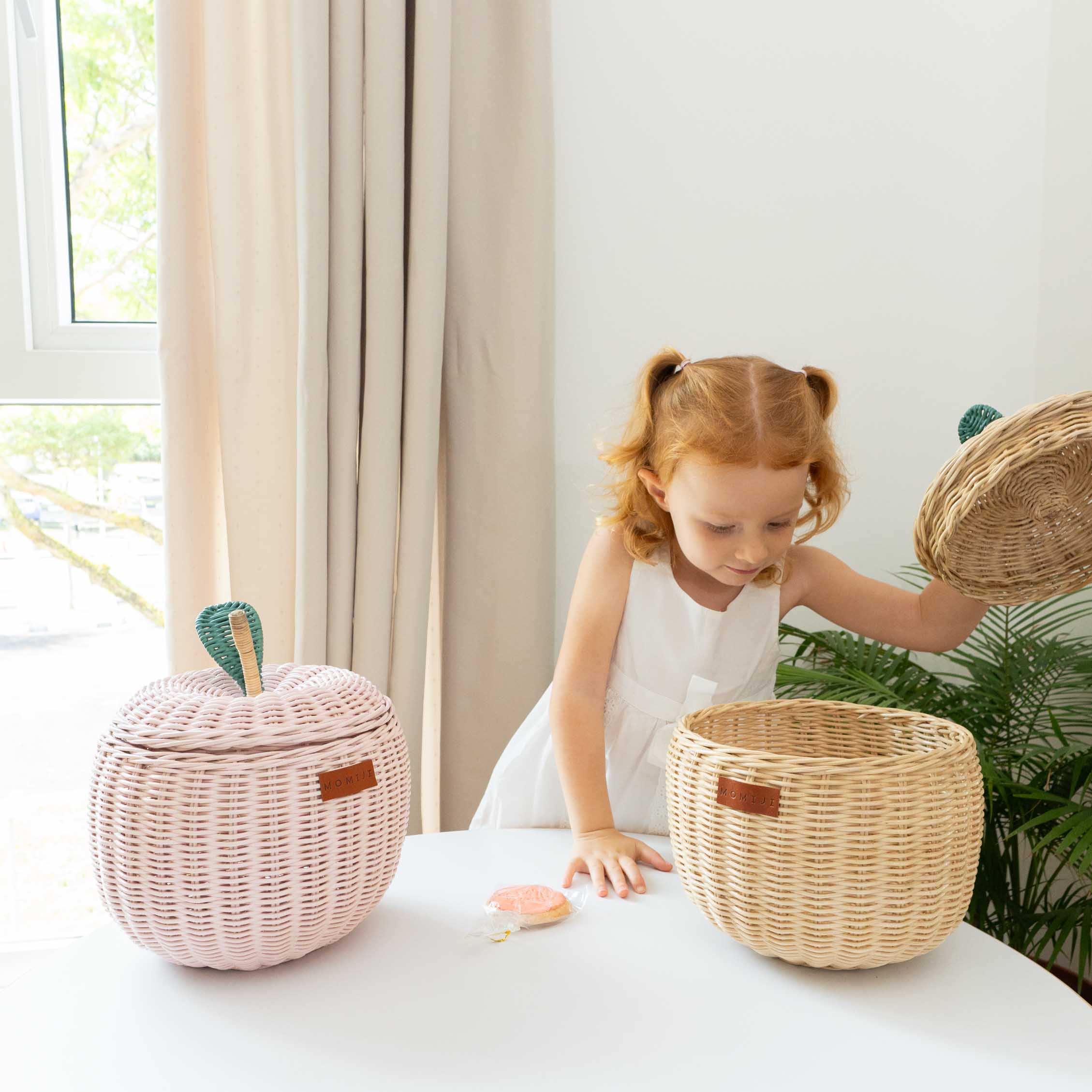 Apple Storage Basket Small - Natural - Image 5