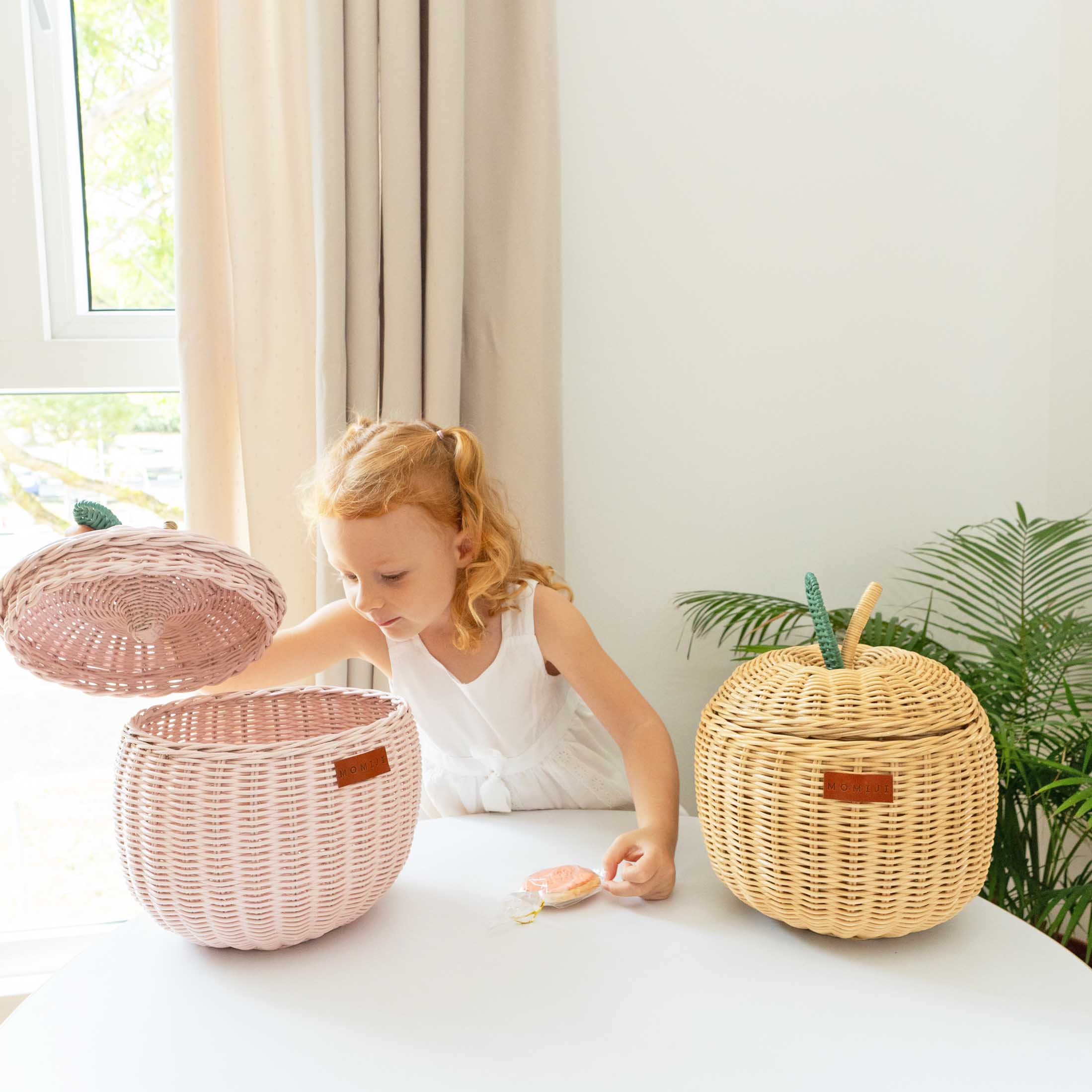 Apple Storage Basket Small - Natural - Image 6