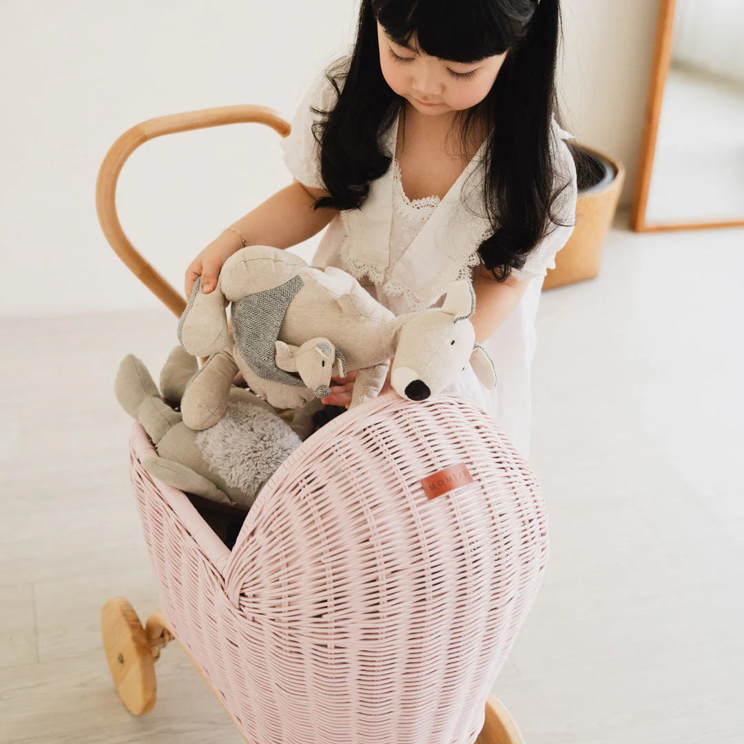 Momiji Colette Doll Stroller - Pink - Image 3