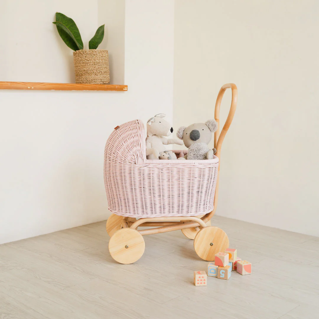 Momiji Colette Doll Stroller - Pink - Image 6