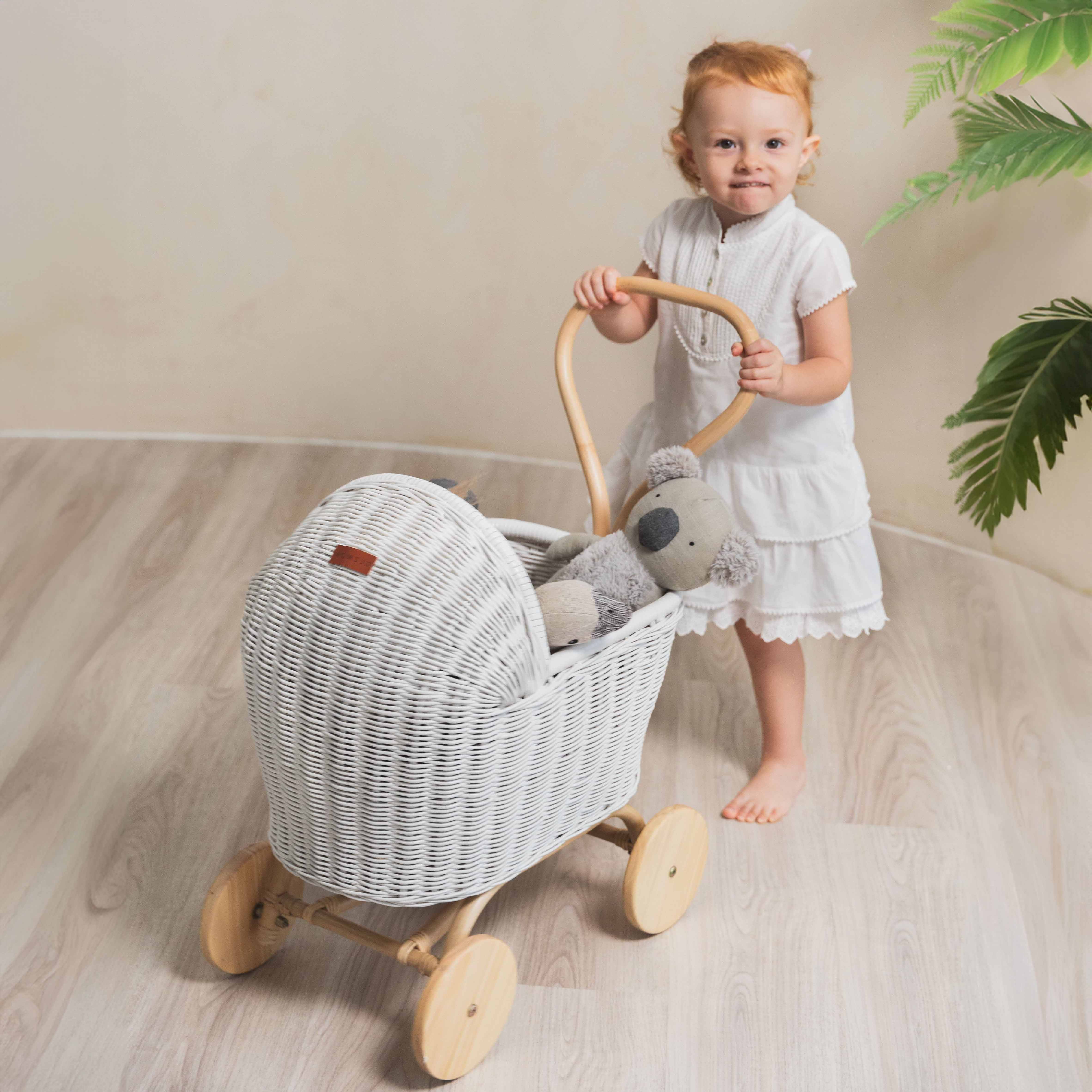 Momiji Colette Doll Stroller - White - Image 5