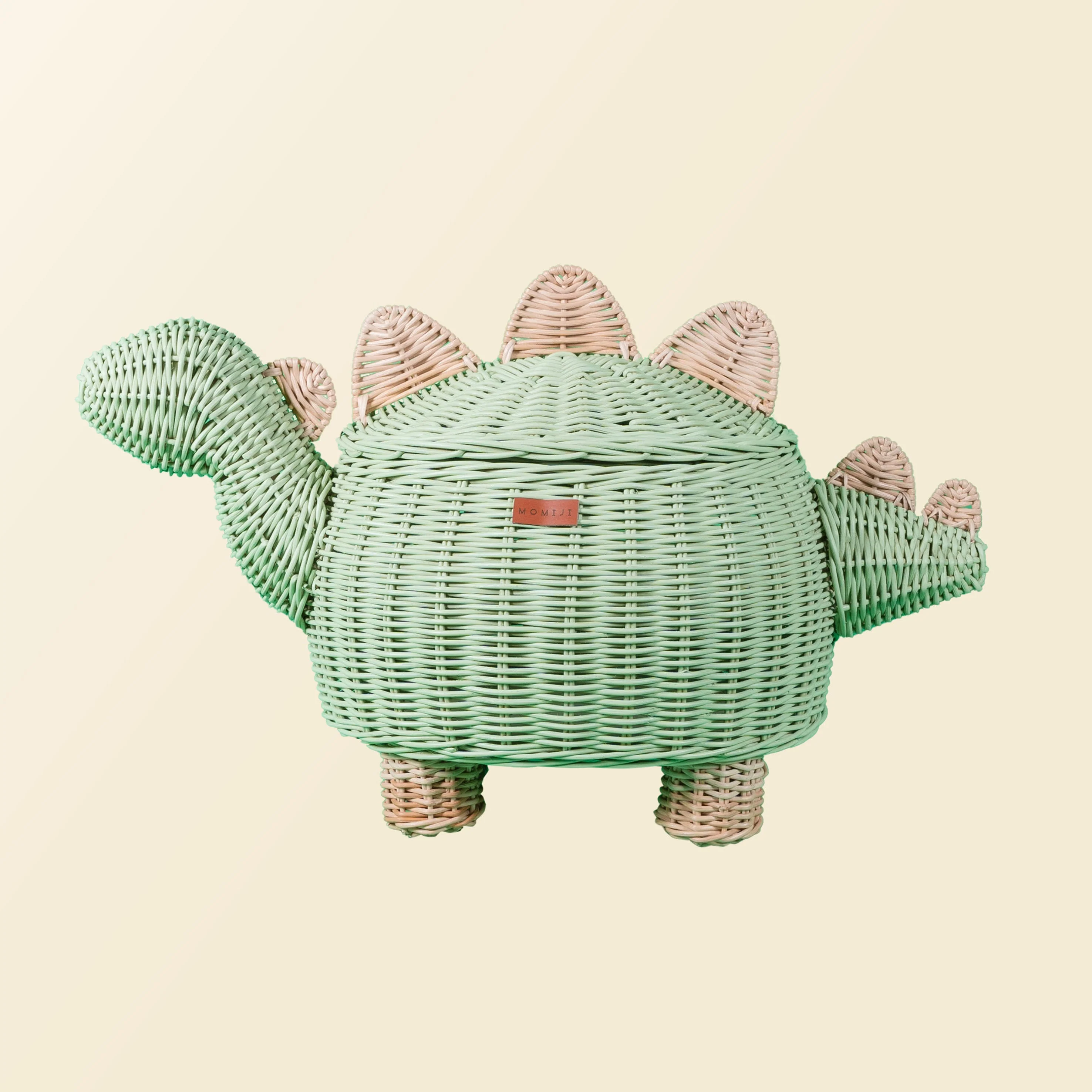 Momiji Dinosaur Storage Basket - Mint Green - Image 7