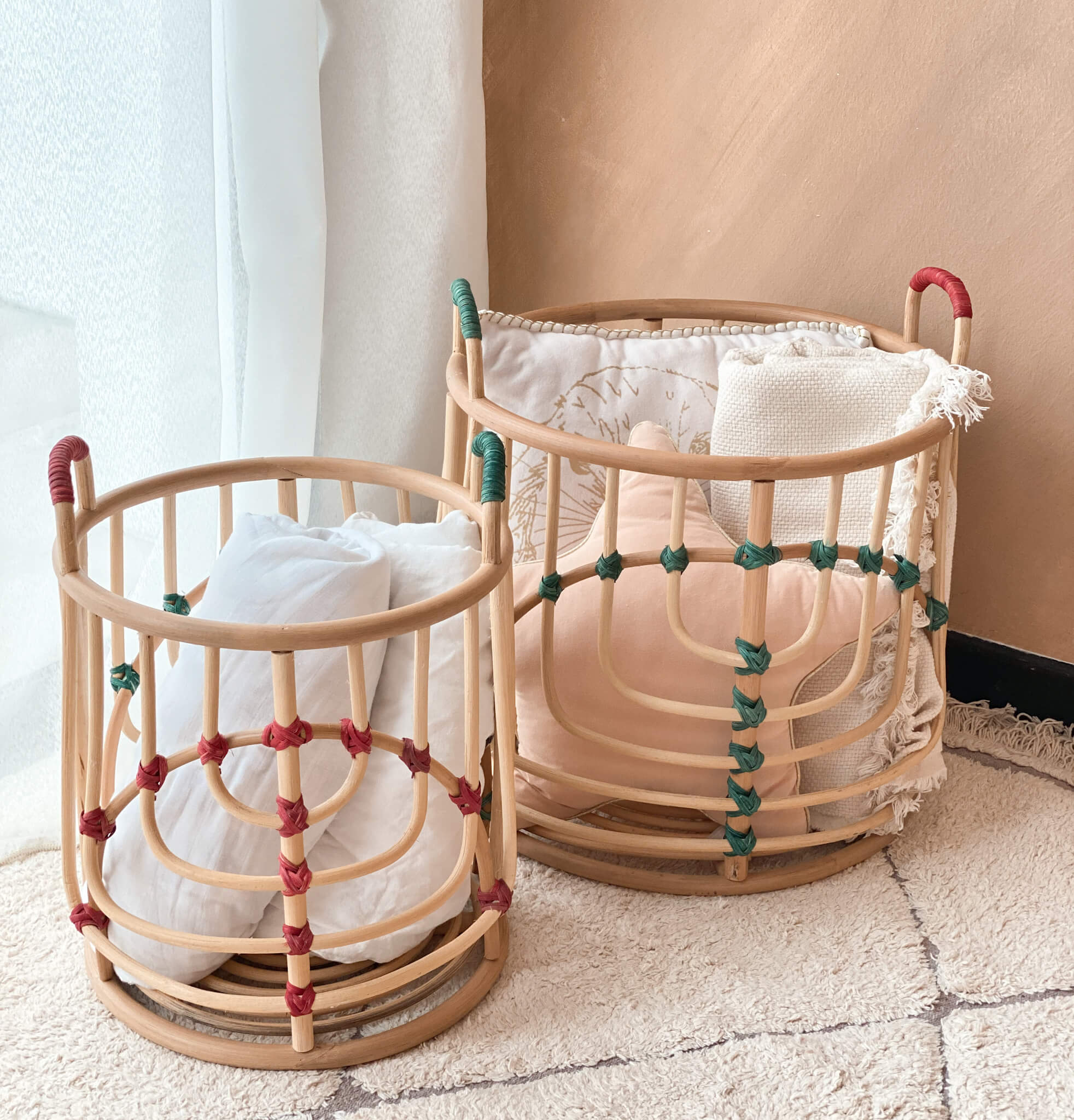 Momiji Iris Baskets - Set of 2 - Image 3