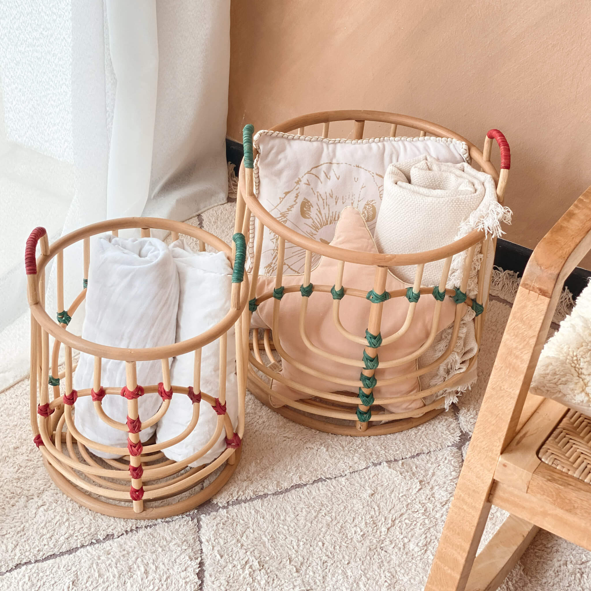 Momiji Iris Baskets - Set of 2 - Image 4