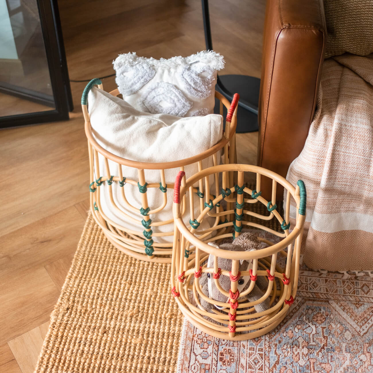 Momiji Iris Baskets - Set of 2 - Image 5