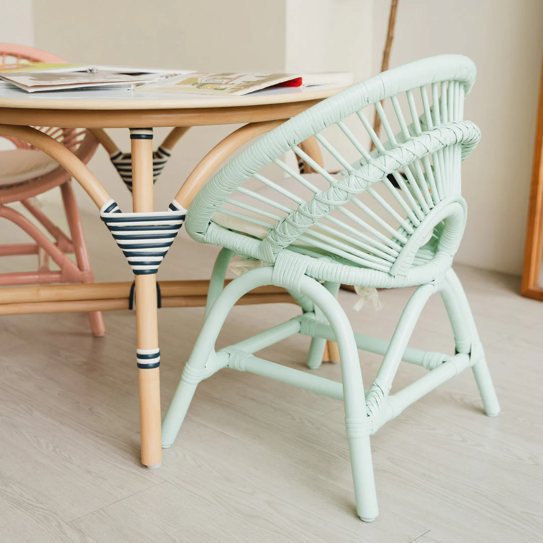 Momiji Maya Kids Chair - Mint Green - Image 2