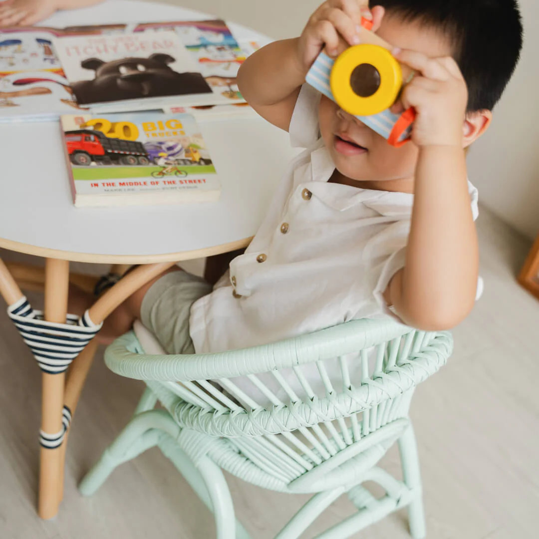 Momiji Maya Kids Chair - Mint Green - Image 3