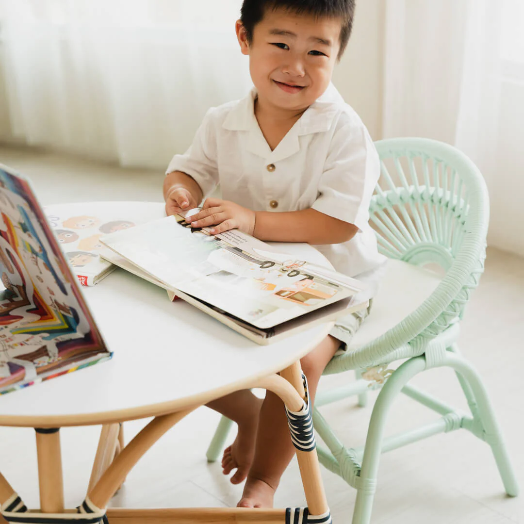 Momiji Maya Kids Chair - Mint Green - Image 4