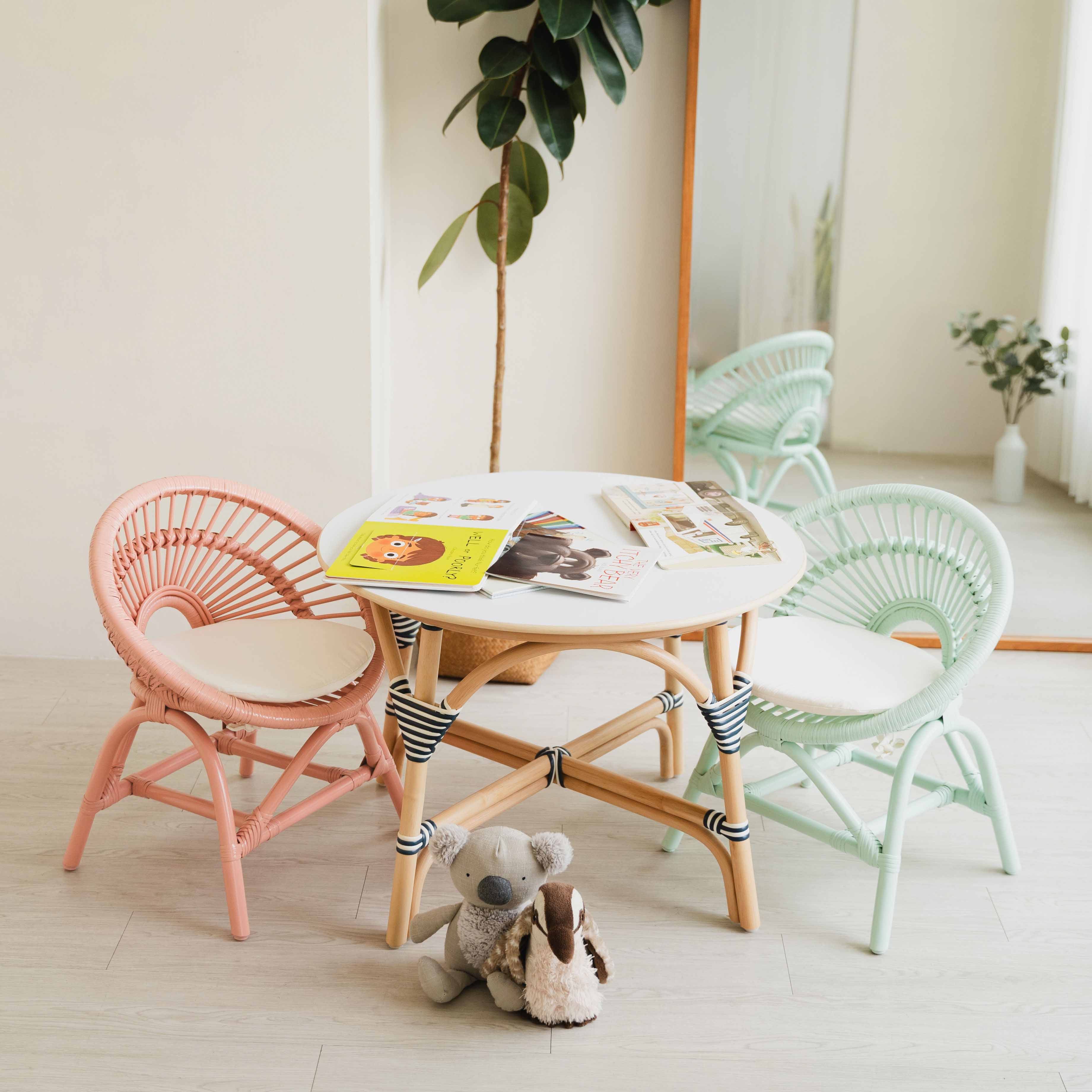 Momiji Maya Kids Chair - Mint Green - Image 5